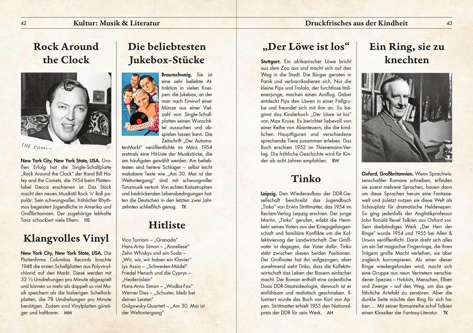 Beispielinhalt (Bild) 1946 - Geburtstagskurier