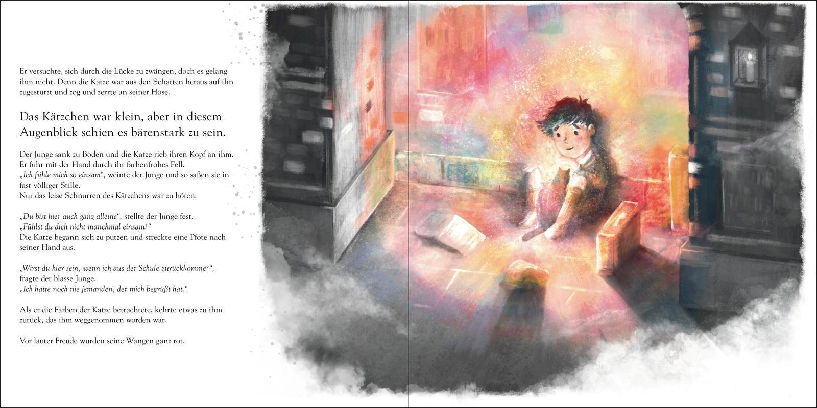 Beispielinhalt (Bild) Der Bahnsteig-Streuner