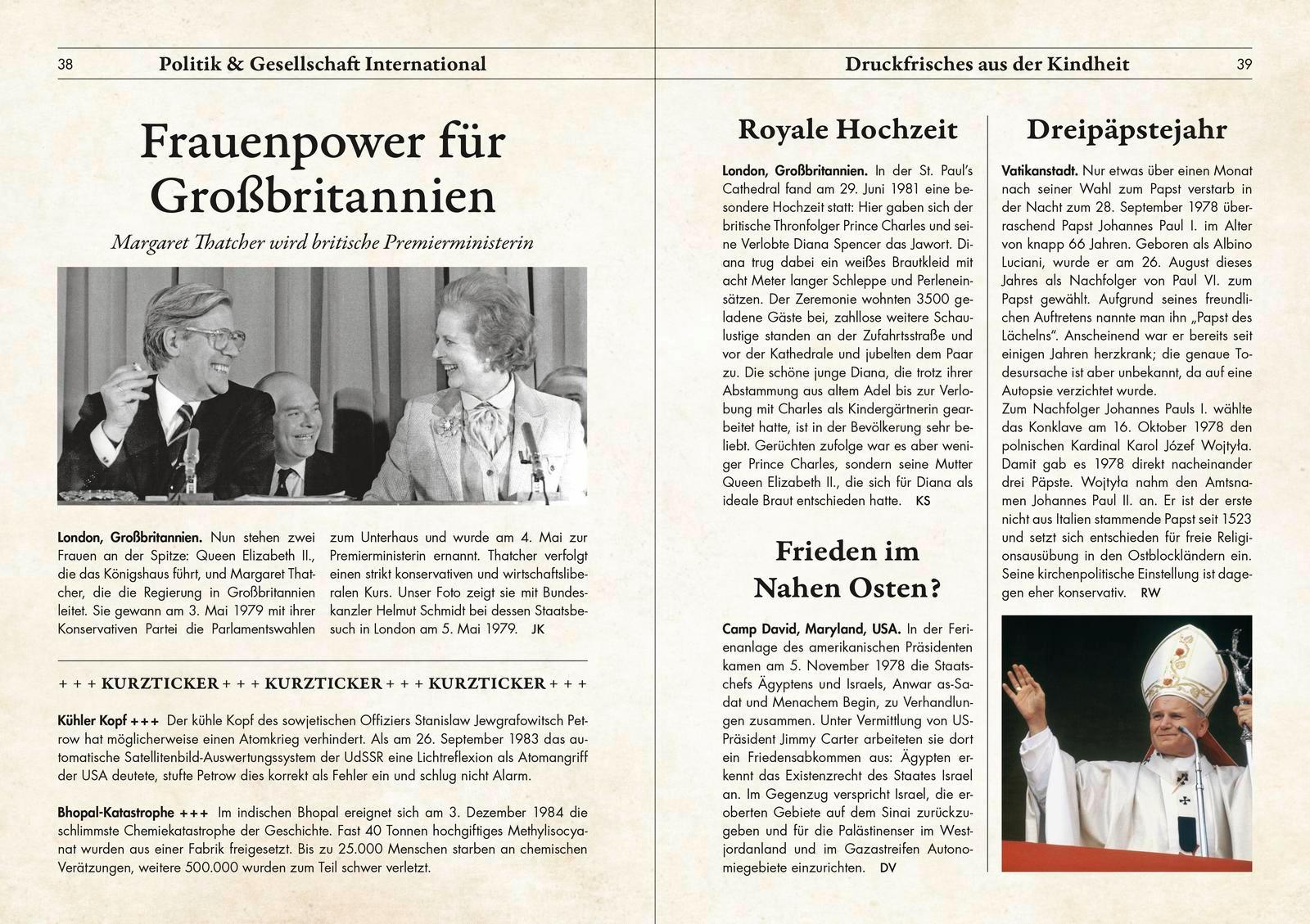 Beispielinhalt (Bild) 1976 - Geburtstagskurier
