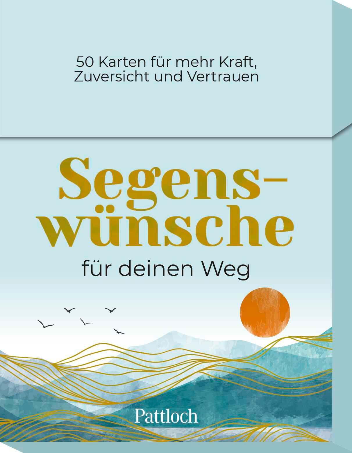 Vorderes Coverbild Affirmationskarten: Segenswünsche für deinen Weg