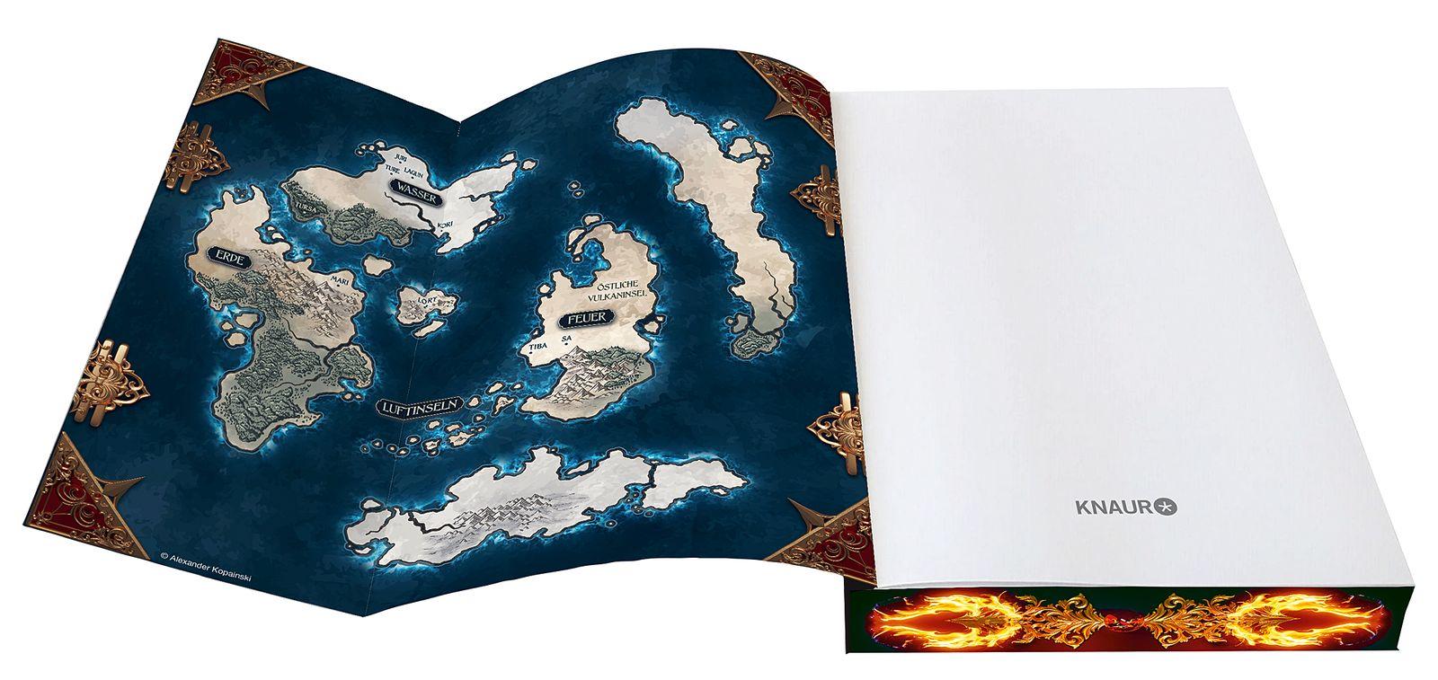 Beispielinhalt (Bild) Feuerlilie. Asche spendet Leben