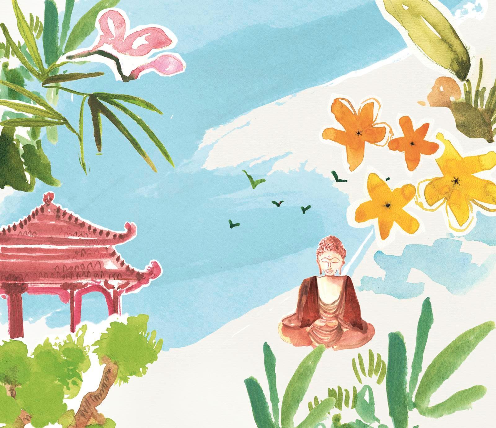 Beispielinhalt (Bild) Die Magie von Bali und die Heilkraft des Yoga
