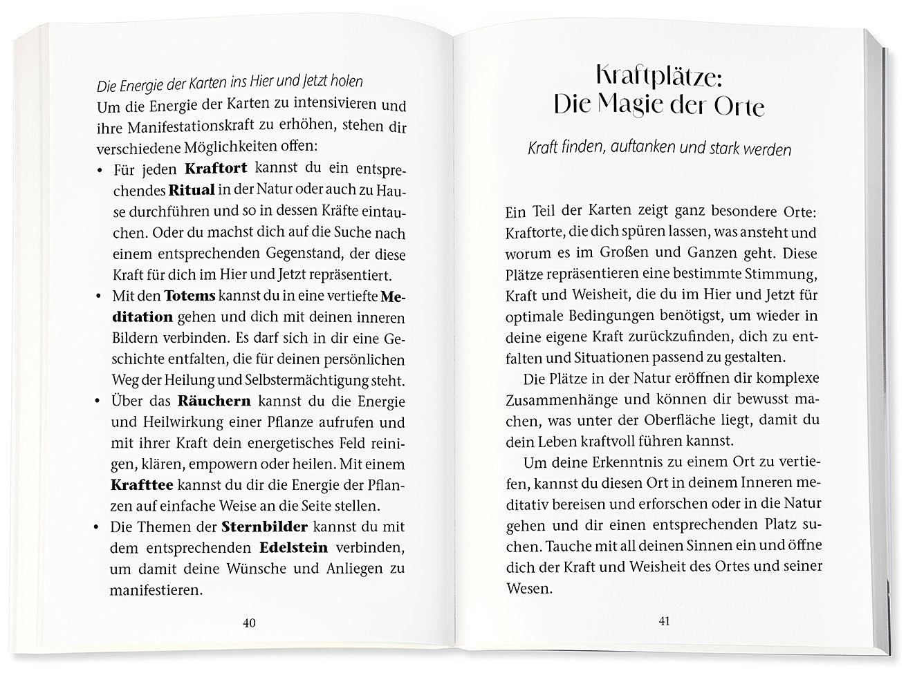 Beispielinhalt (Bild) Das heilende Orakel der Rauhnächte