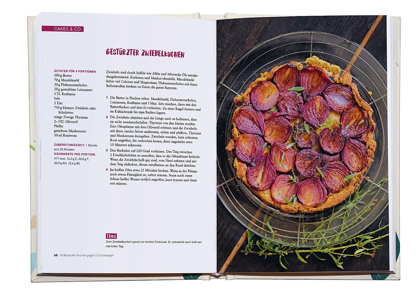 Beispielinhalt (Bild) Entzündungen loswerden