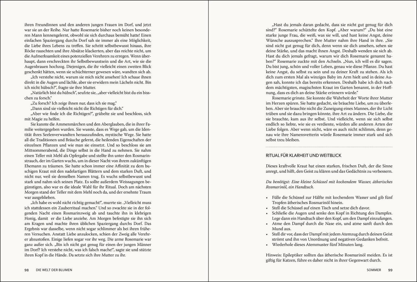 Beispielinhalt (Bild) Die Welt der Blumen