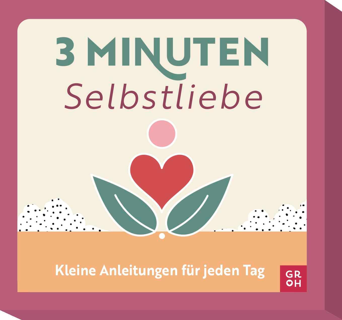 Vorderes Coverbild Inspirationskarten: 3-Minuten Selbstliebe