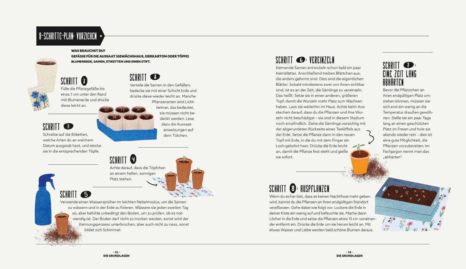 Beispielinhalt (Bild) Blumenzauber - Mein blühendes Paradies auf Balkon und Terrasse