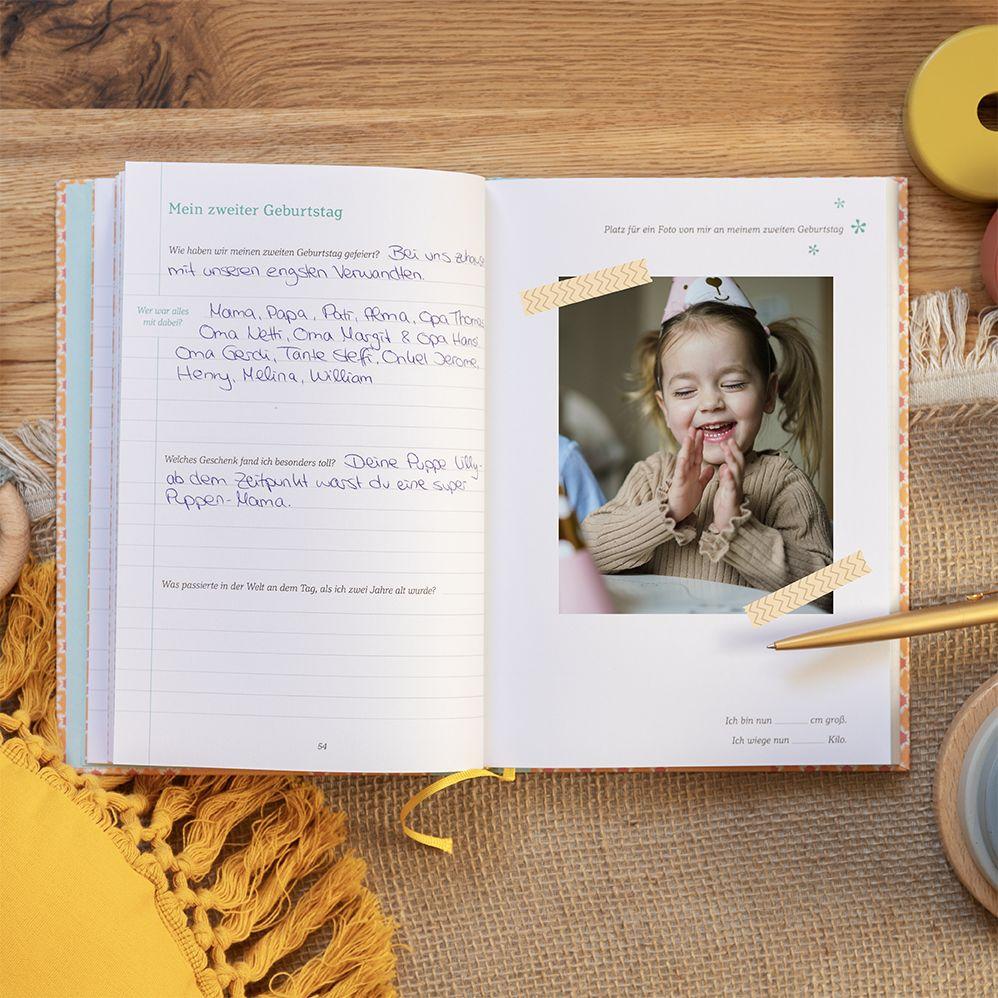 Beispielinhalt (Bild) Mama und Papa erzählen über dich