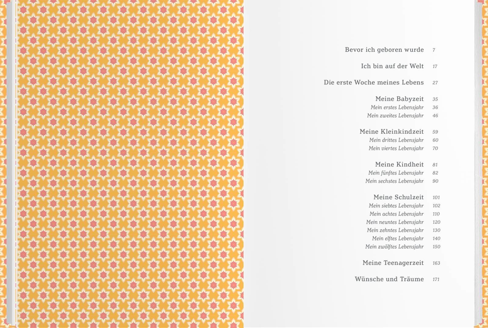 Beispielinhalt (Bild) Mama und Papa erzählen über dich