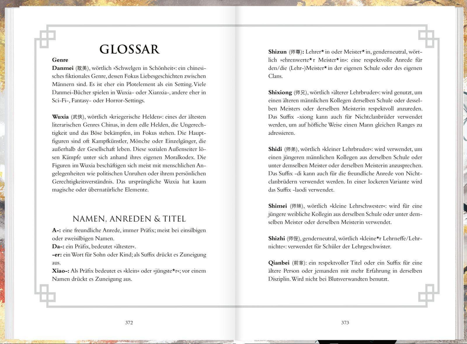 Beispielinhalt (Bild) Thousand Autumns. Buch 5