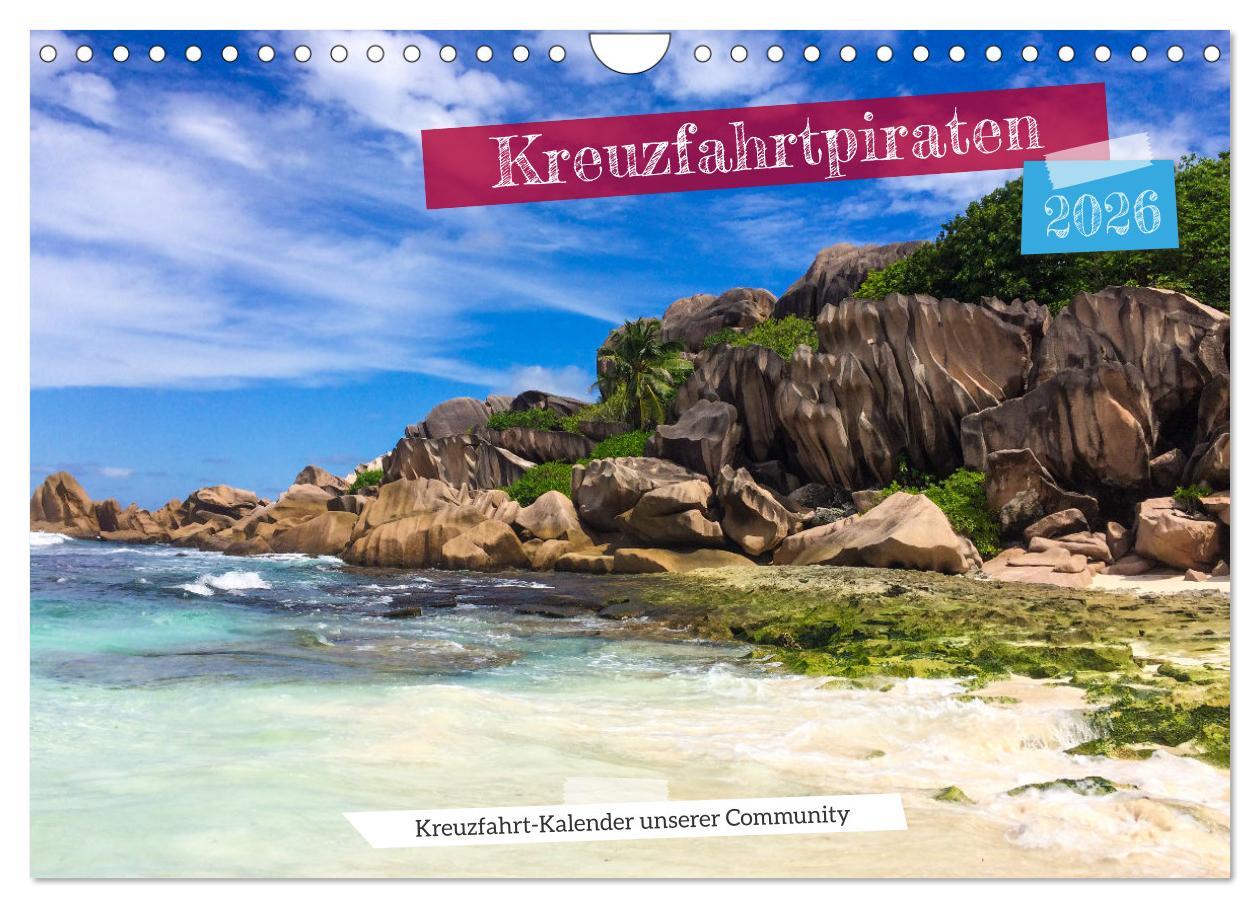 Vorderes Coverbild Kreuzfahrtpiraten (Wandkalender 2026 DIN A4 quer), CALVENDO Monatskalender