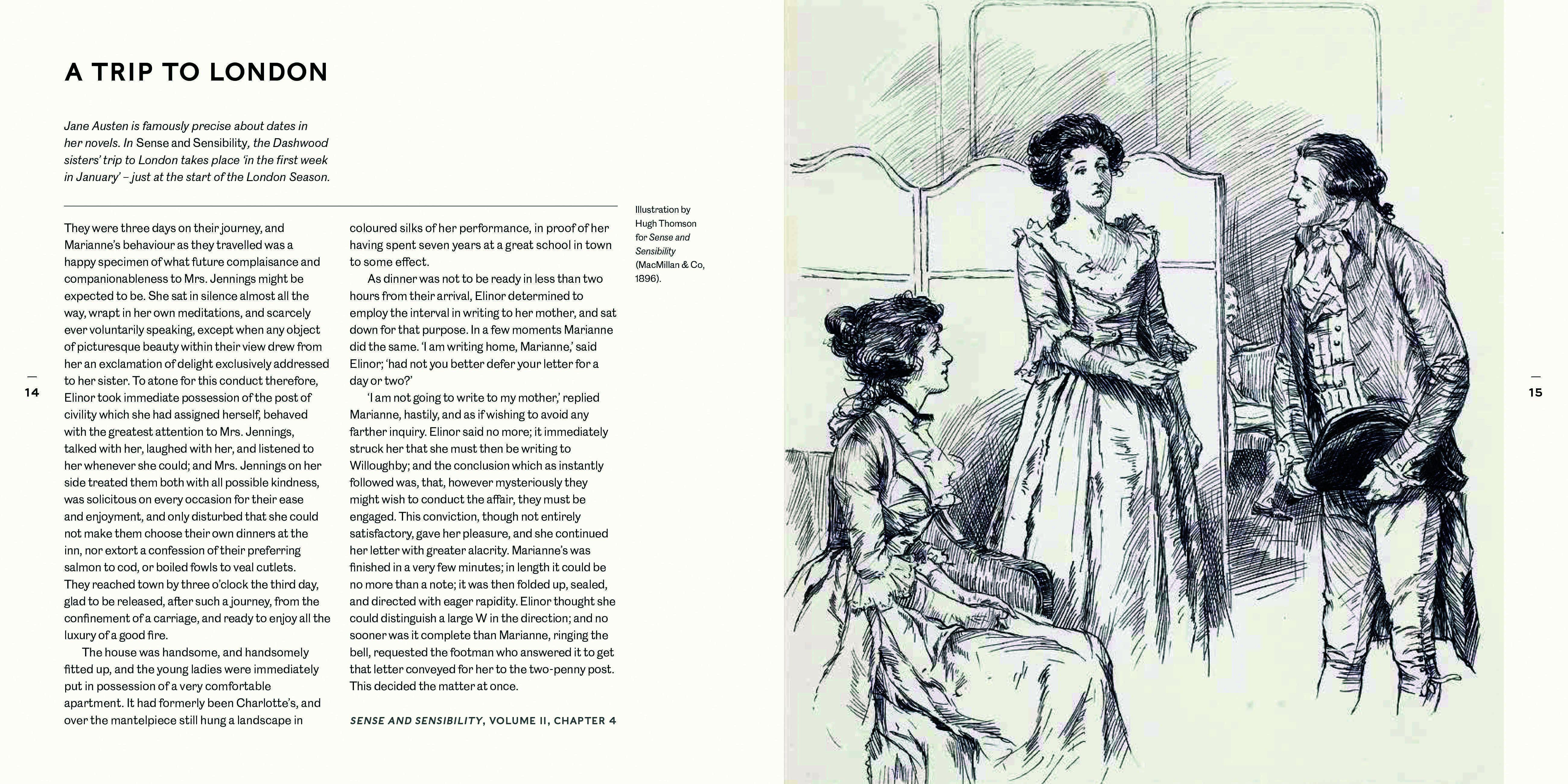 Beispielinhalt (Bild) Jane Austens Welt