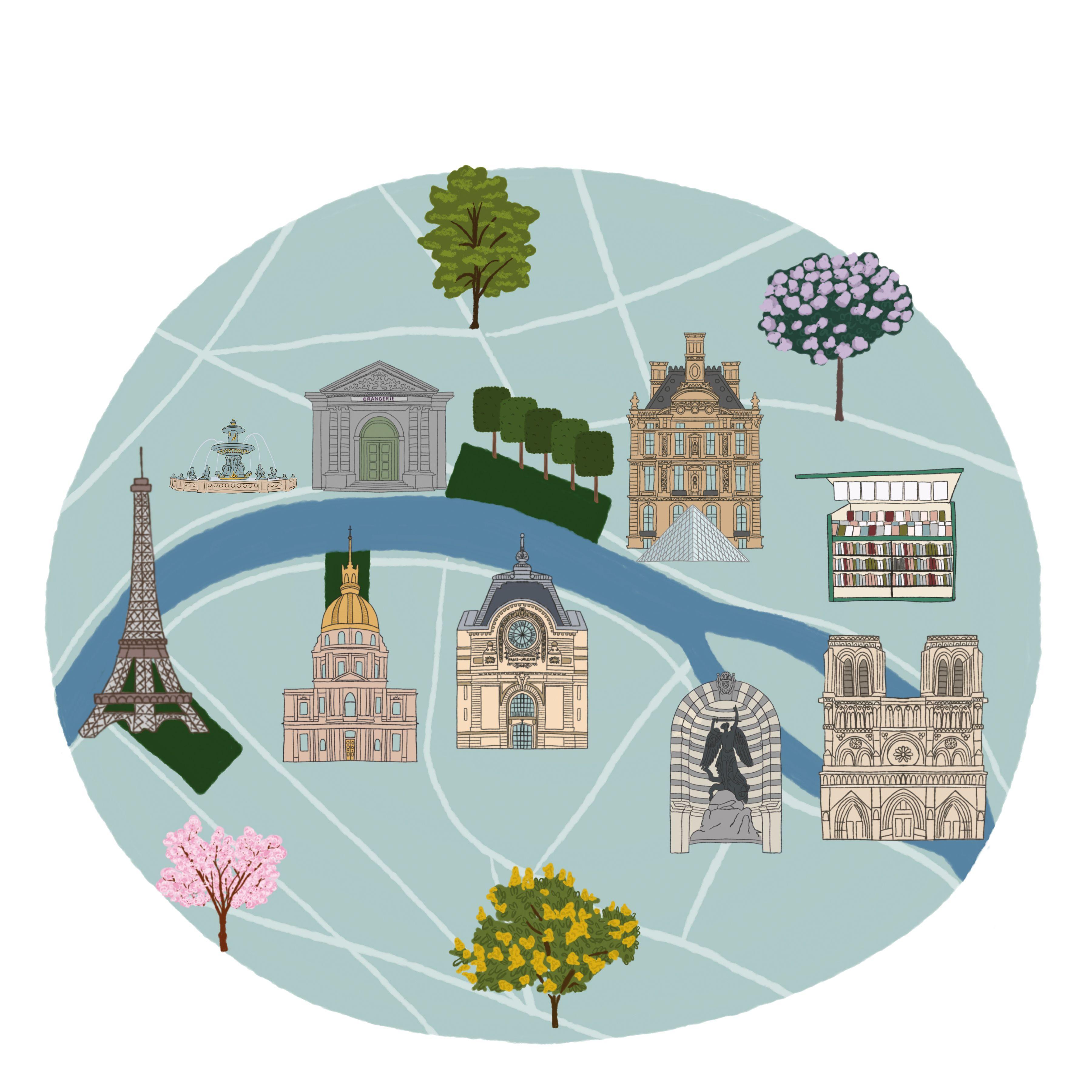 Beispielinhalt (Bild) Paris zum Verlieben