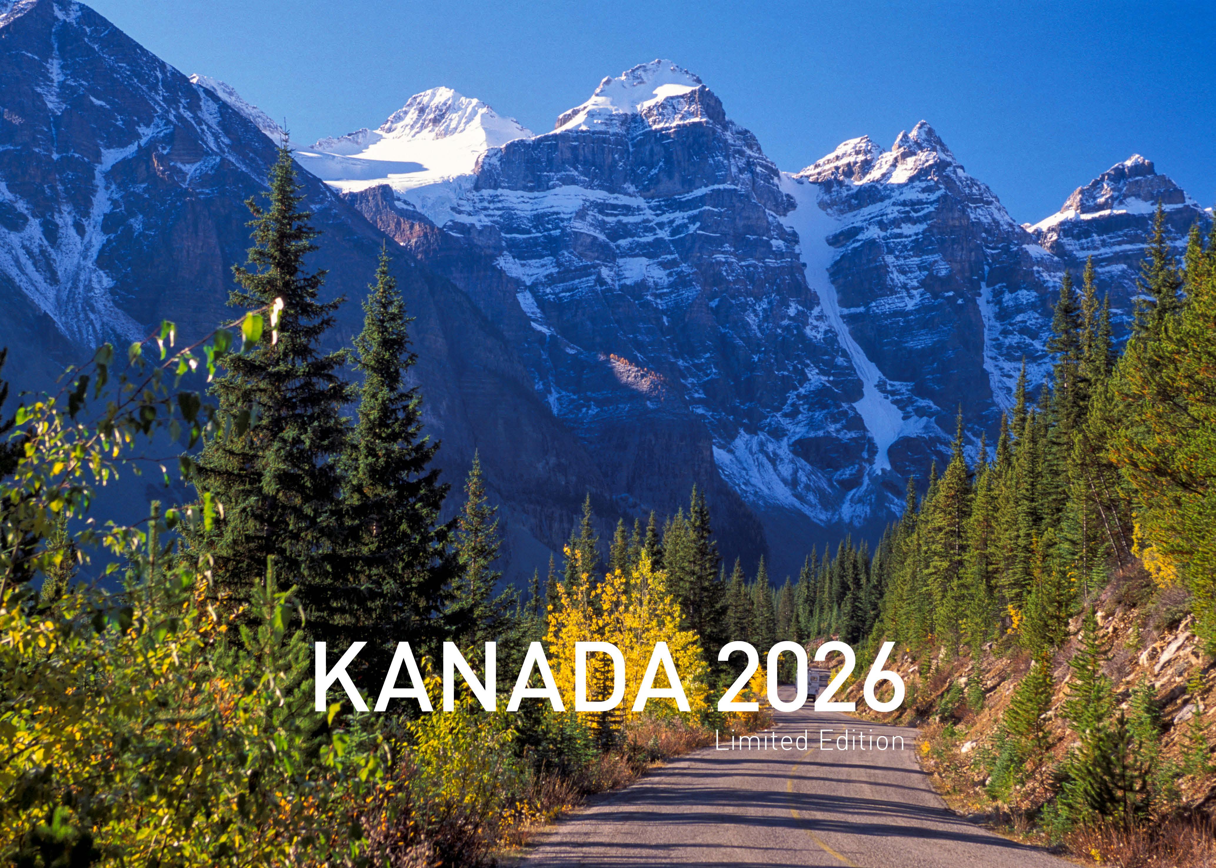 Vorderes Coverbild Kanada Exklusivkalender 2026