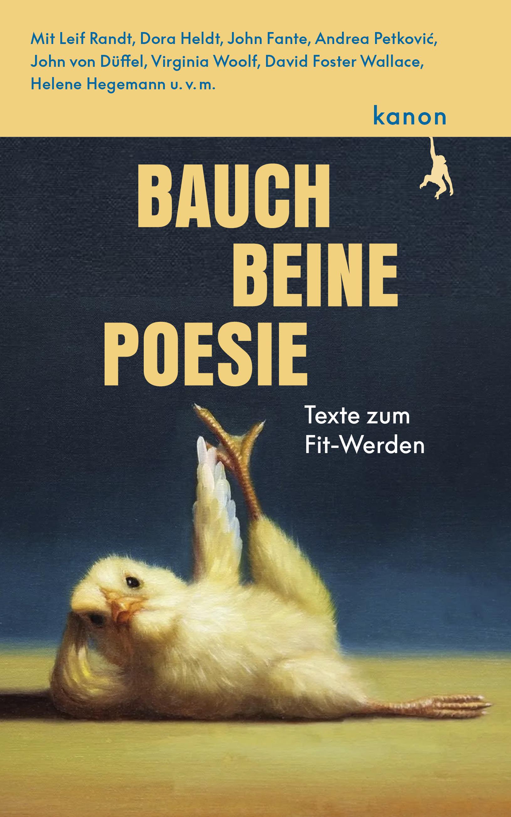 Vorderes Coverbild Bauch, Beine, Poesie