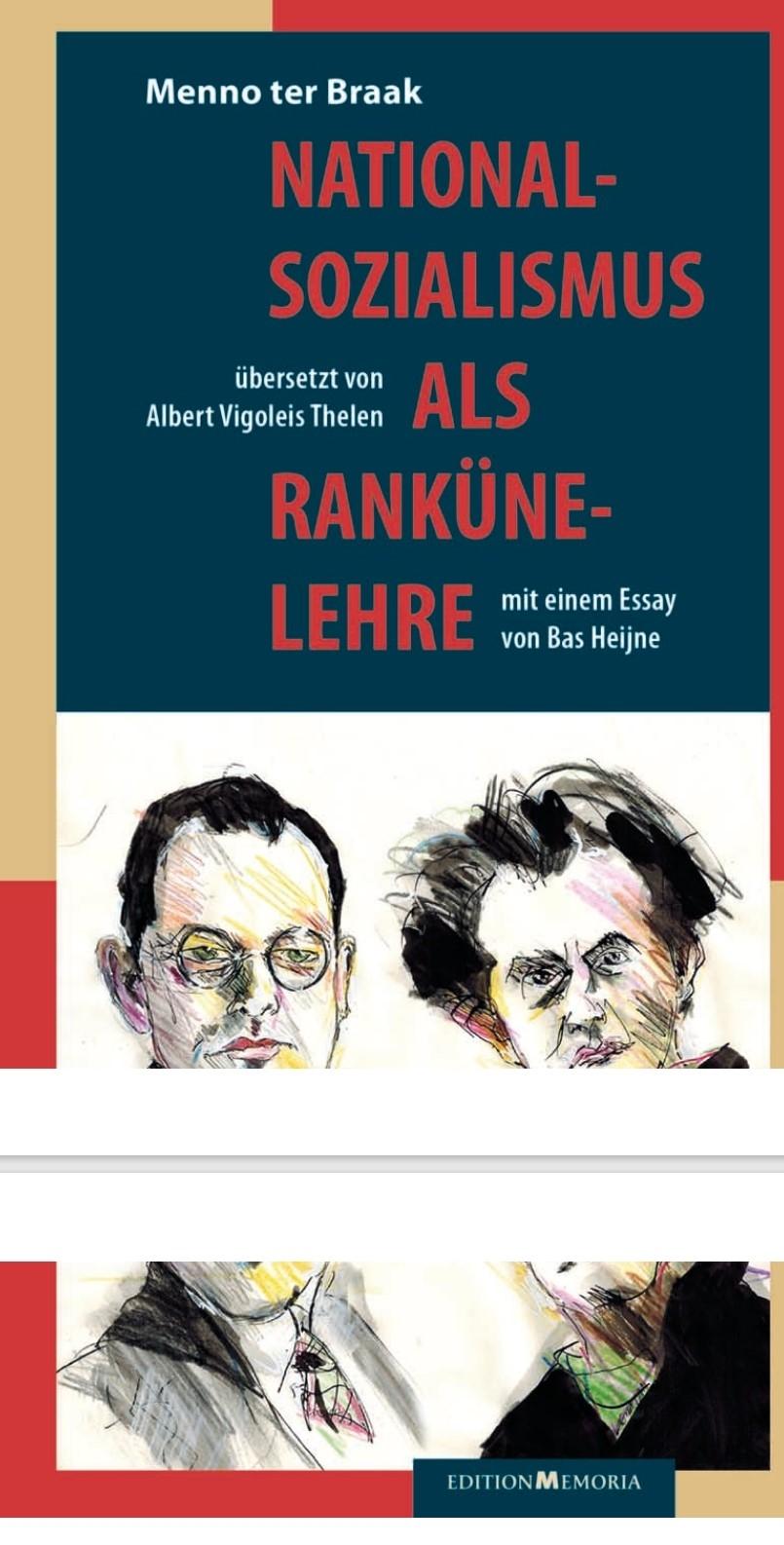 Vorderes Coverbild Nationalsozialismus als Rankünelehre