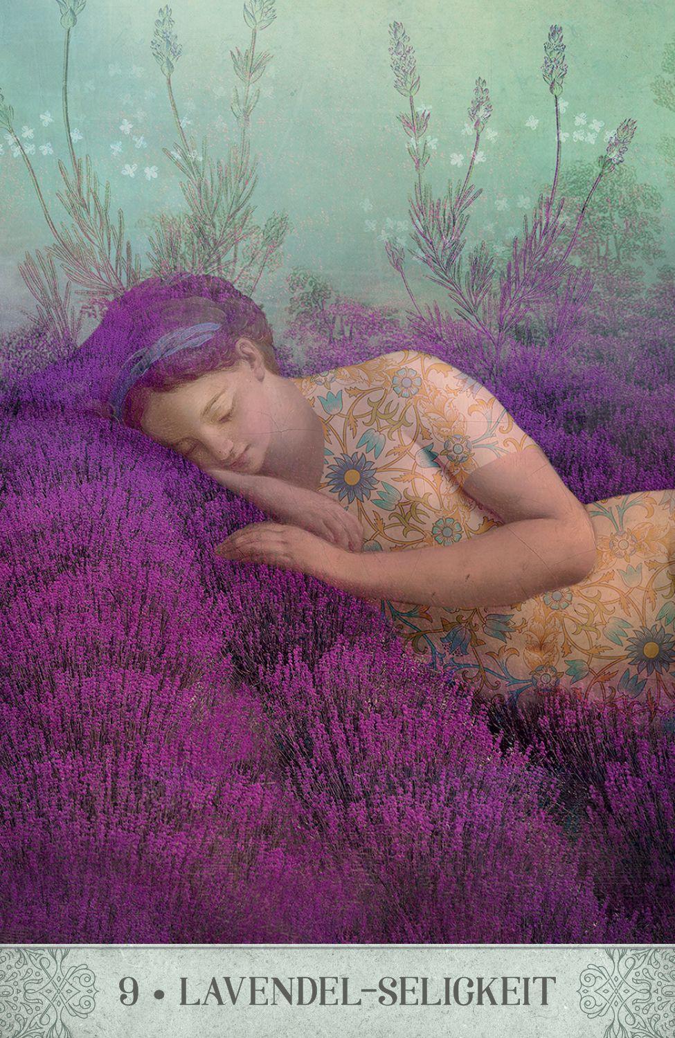 Beispielinhalt (Bild) Botanical Dreams Orakel - 56 Orakel-Karten und 68-seitiges Booklet