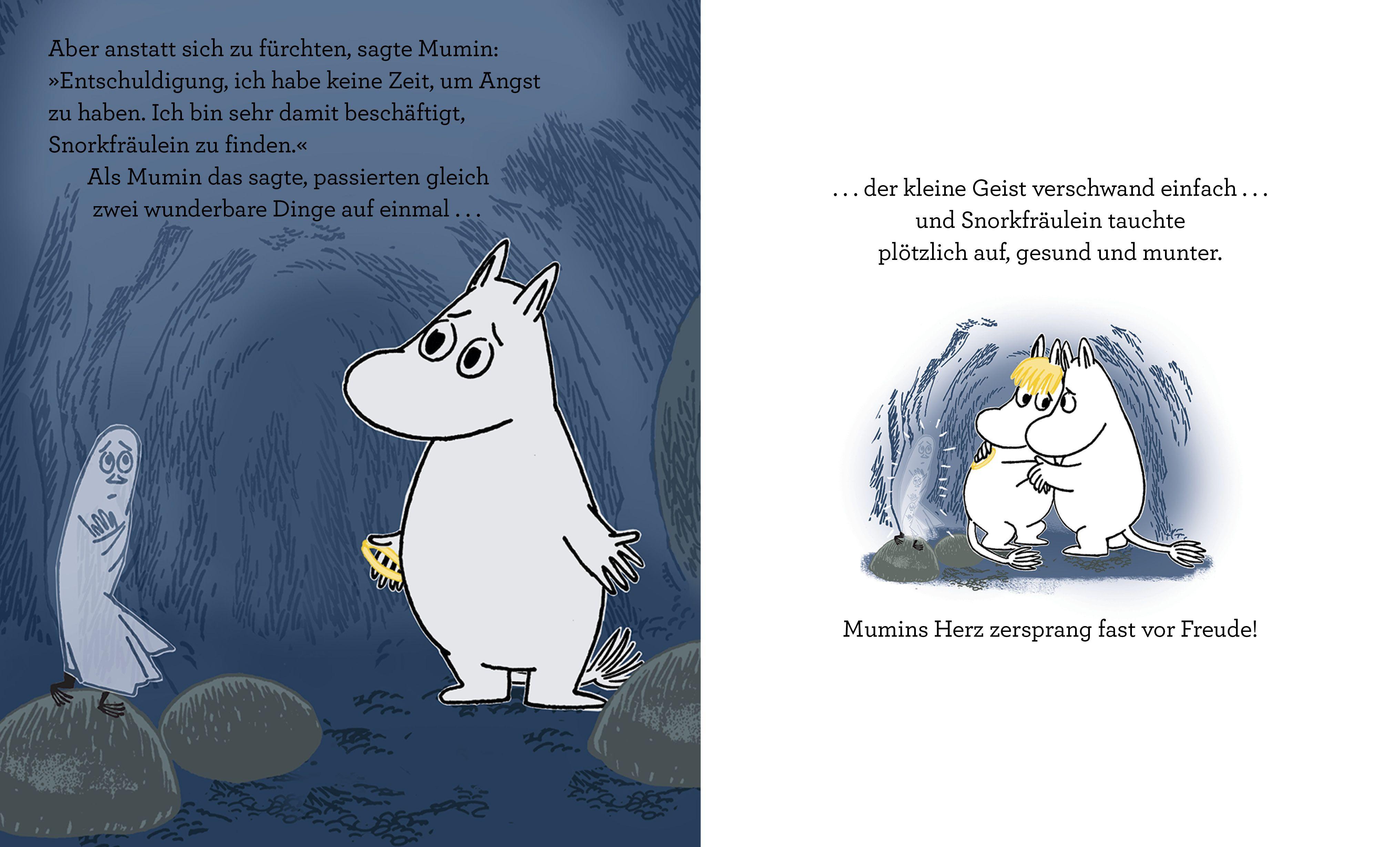 Beispielinhalt (Bild) Mumin und der Geisterspuk