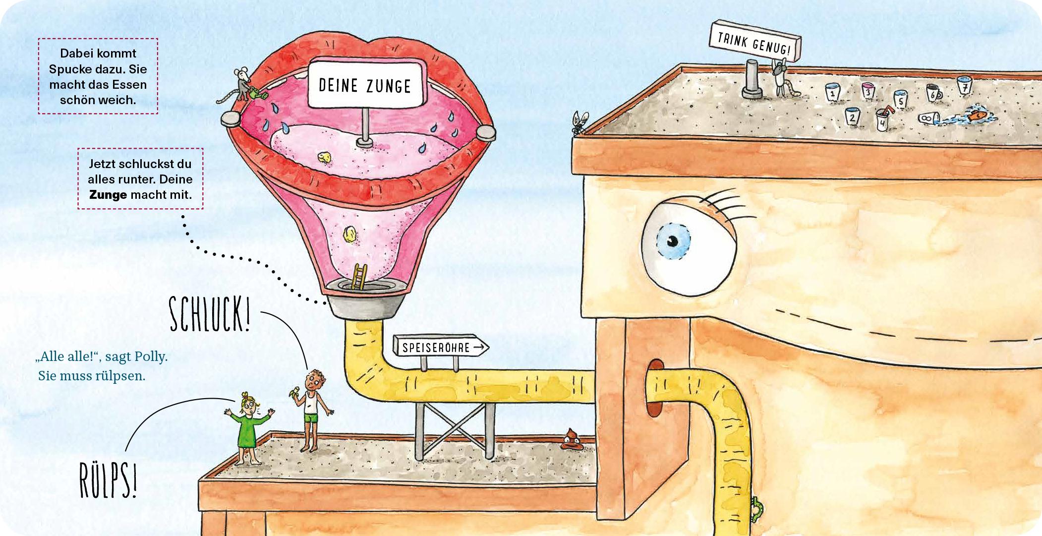 Beispielinhalt (Bild) Die kleine Kackwurstfabrik