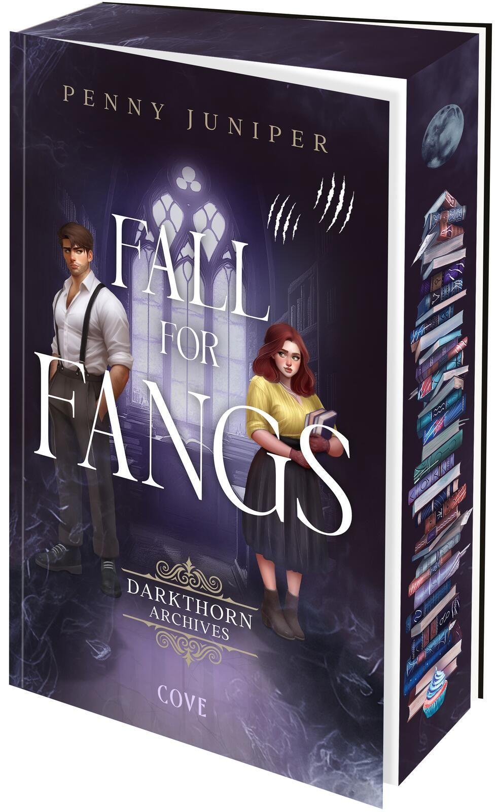 Vorderes Coverbild Fall for Fangs (Darkthorn Archives 2)