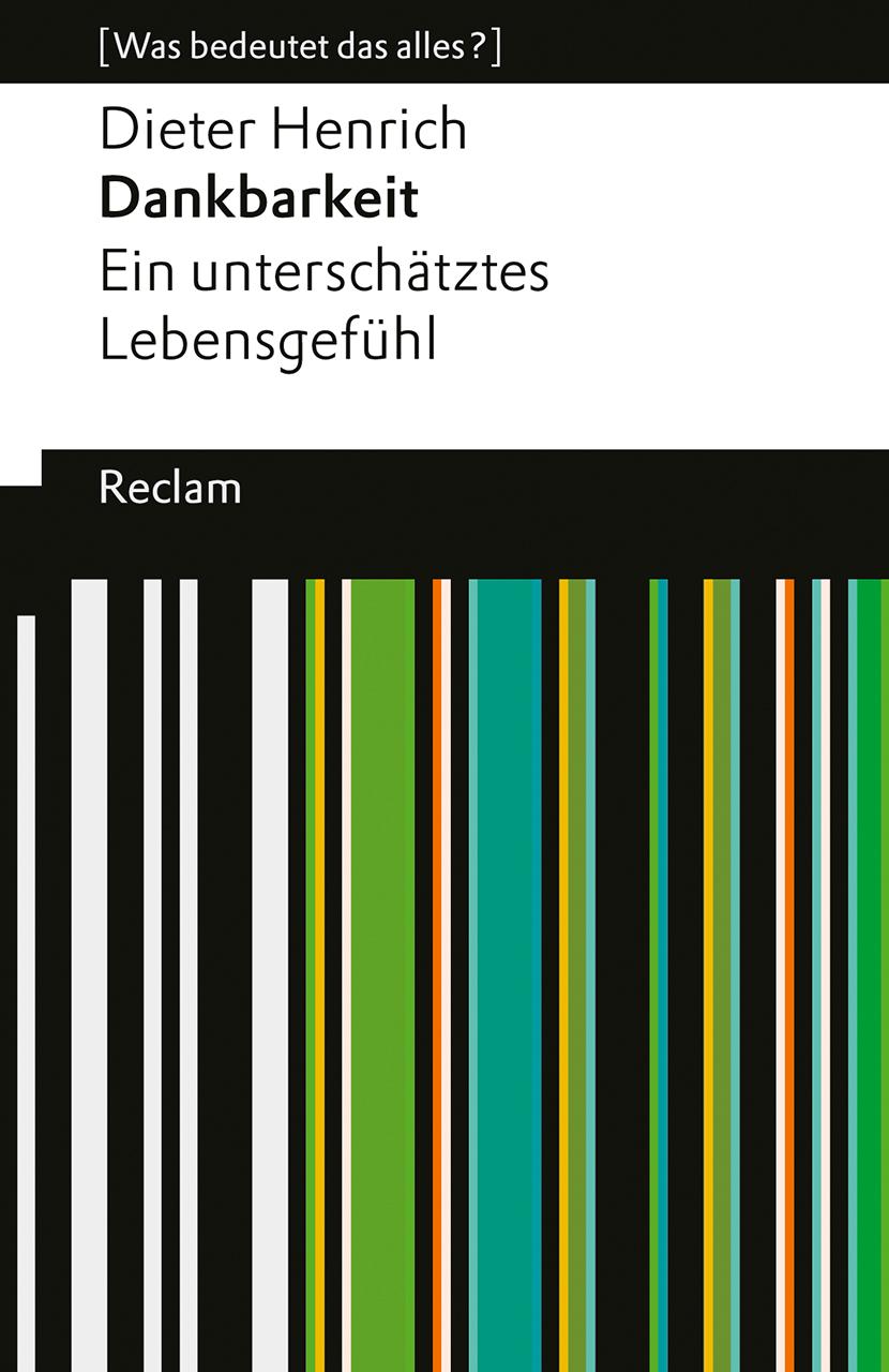 Vorderes Coverbild Dankbarkeit. Ein unterschätztes Lebensgefühl