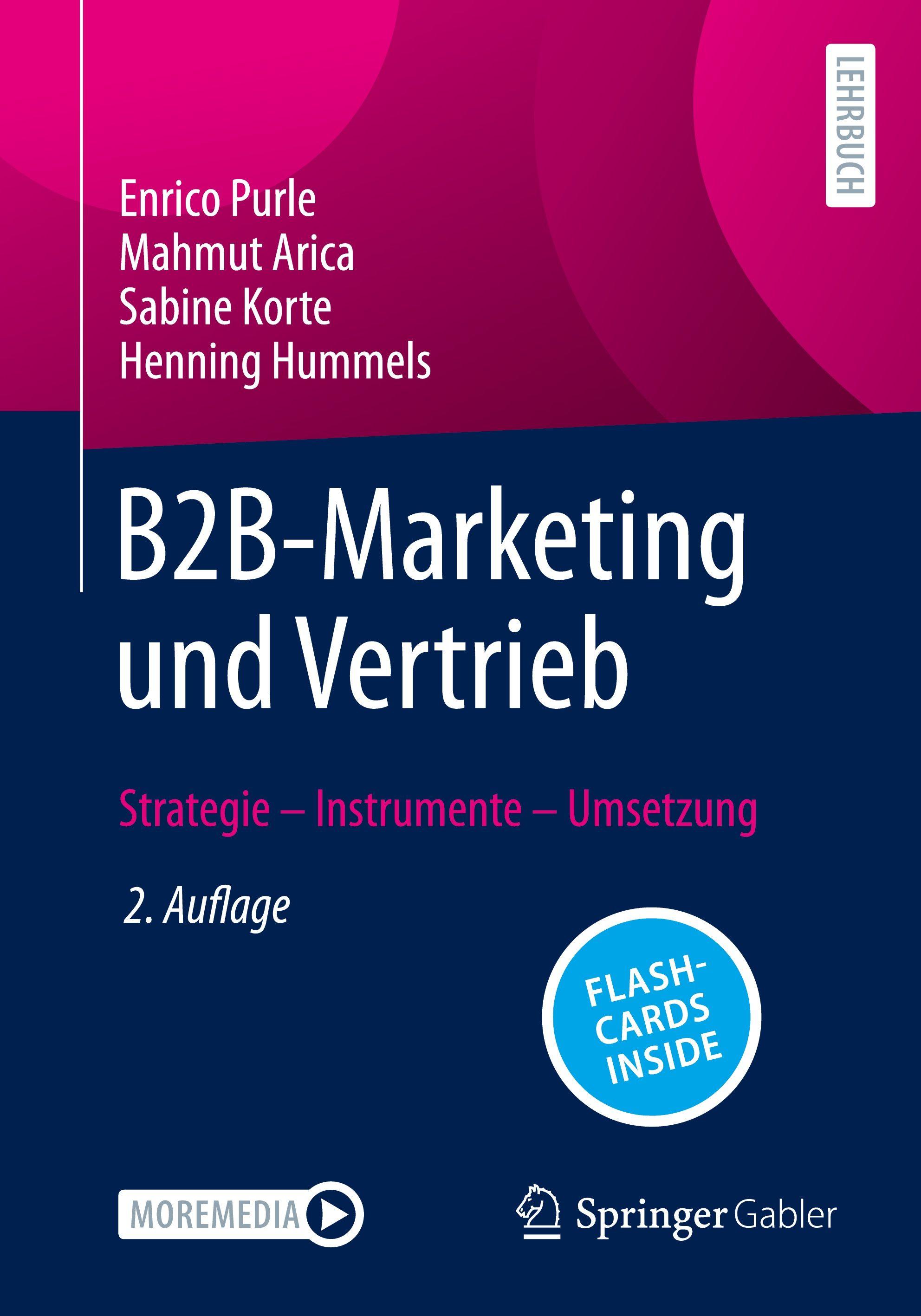 Vorderes Coverbild B2B-Marketing und Vertrieb