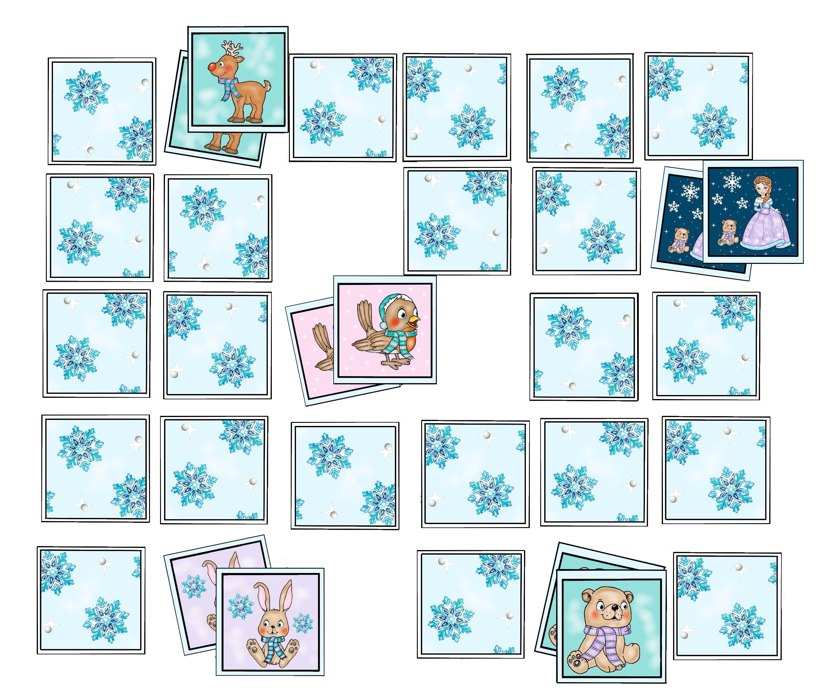 Beispielinhalt (Bild) Das Ausschneide-Bastelbuch - Funkelnder Winterzauber