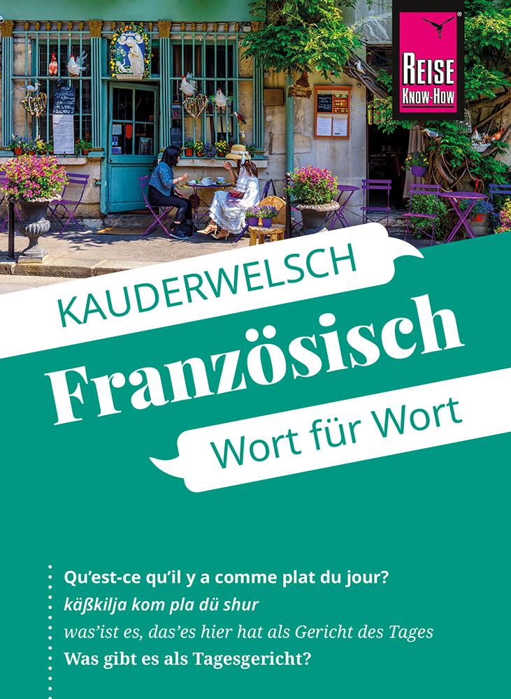Vorderes Coverbild Reise Know-How Sprachführer  Französisch - Wort für Wort