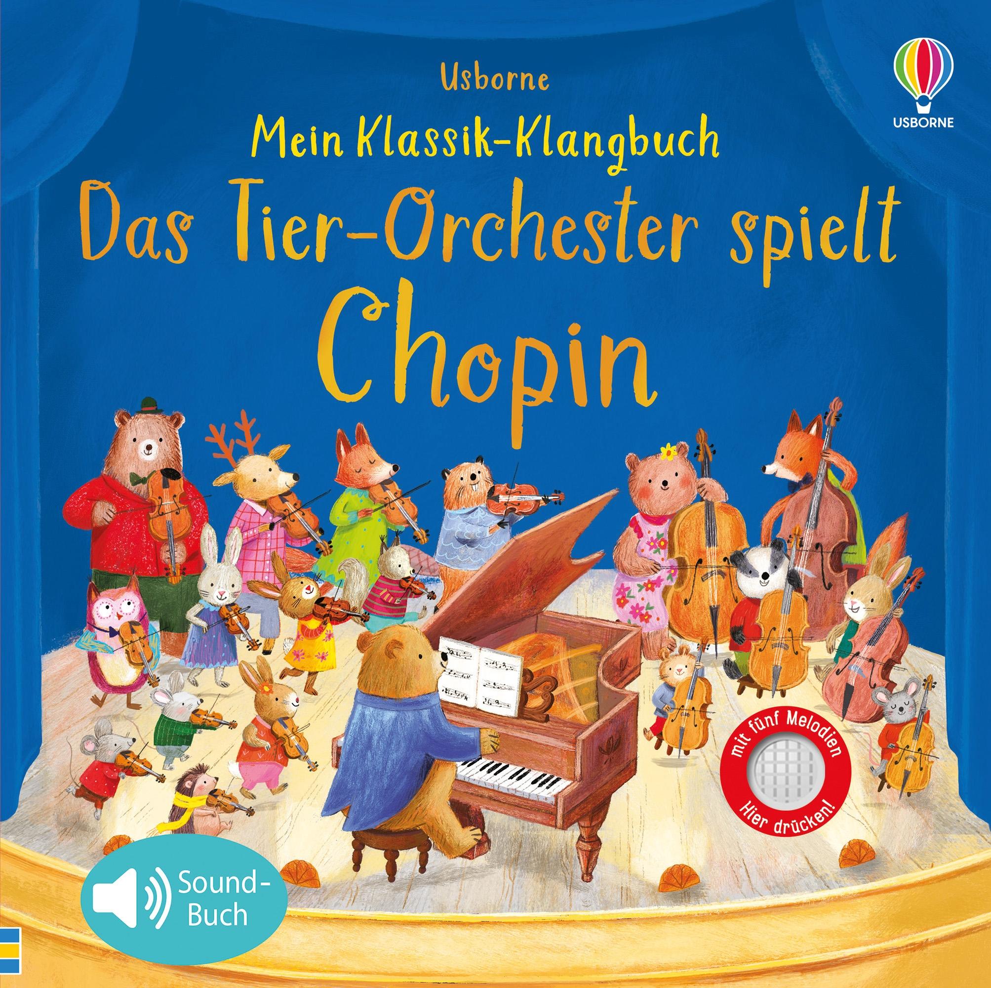 Vorderes Coverbild Mein Klassik-Klangbuch: Das Tierorchester spielt Chopin