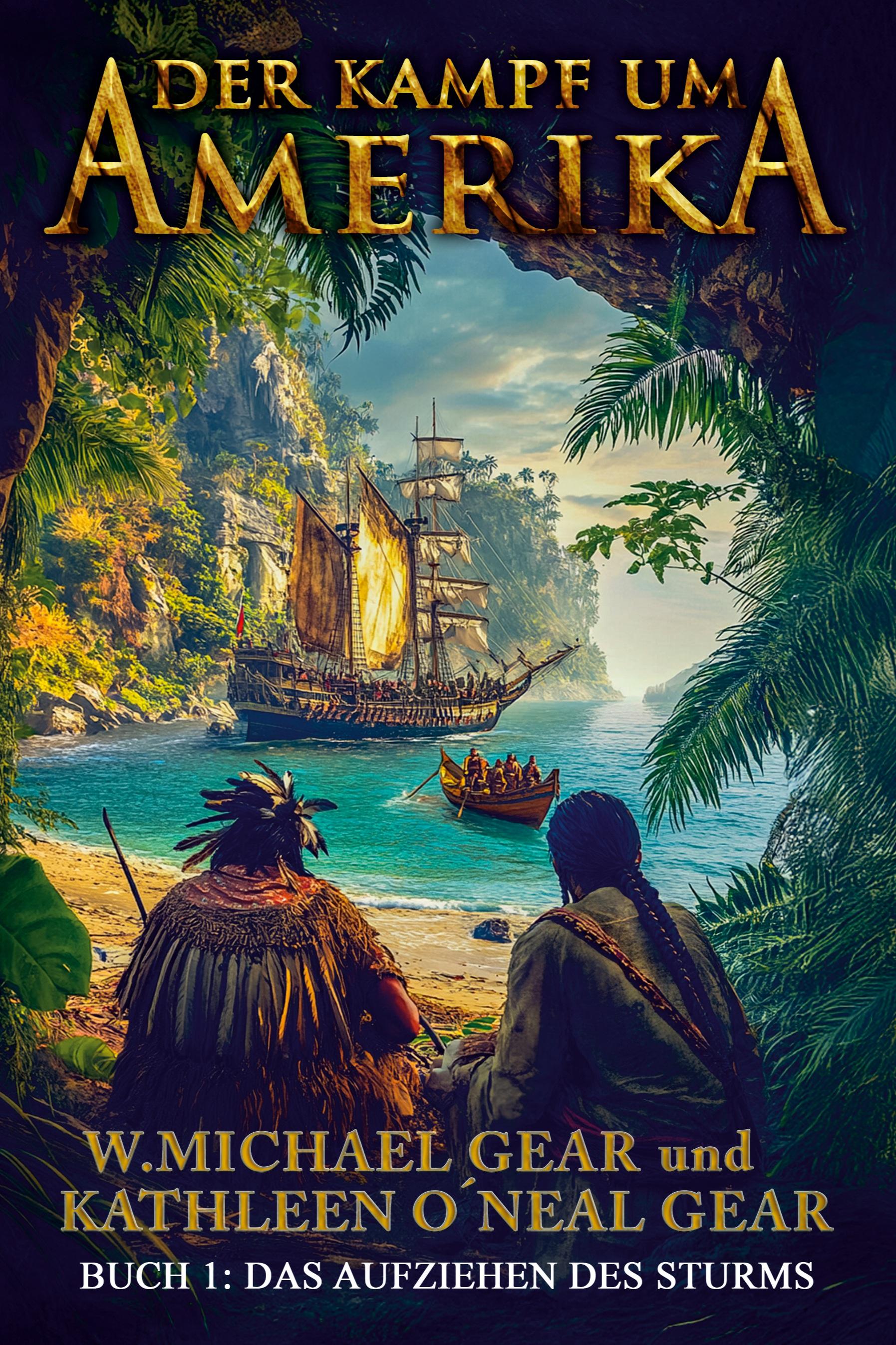 Vorderes Coverbild Der Kampf um Amerika Buch 1