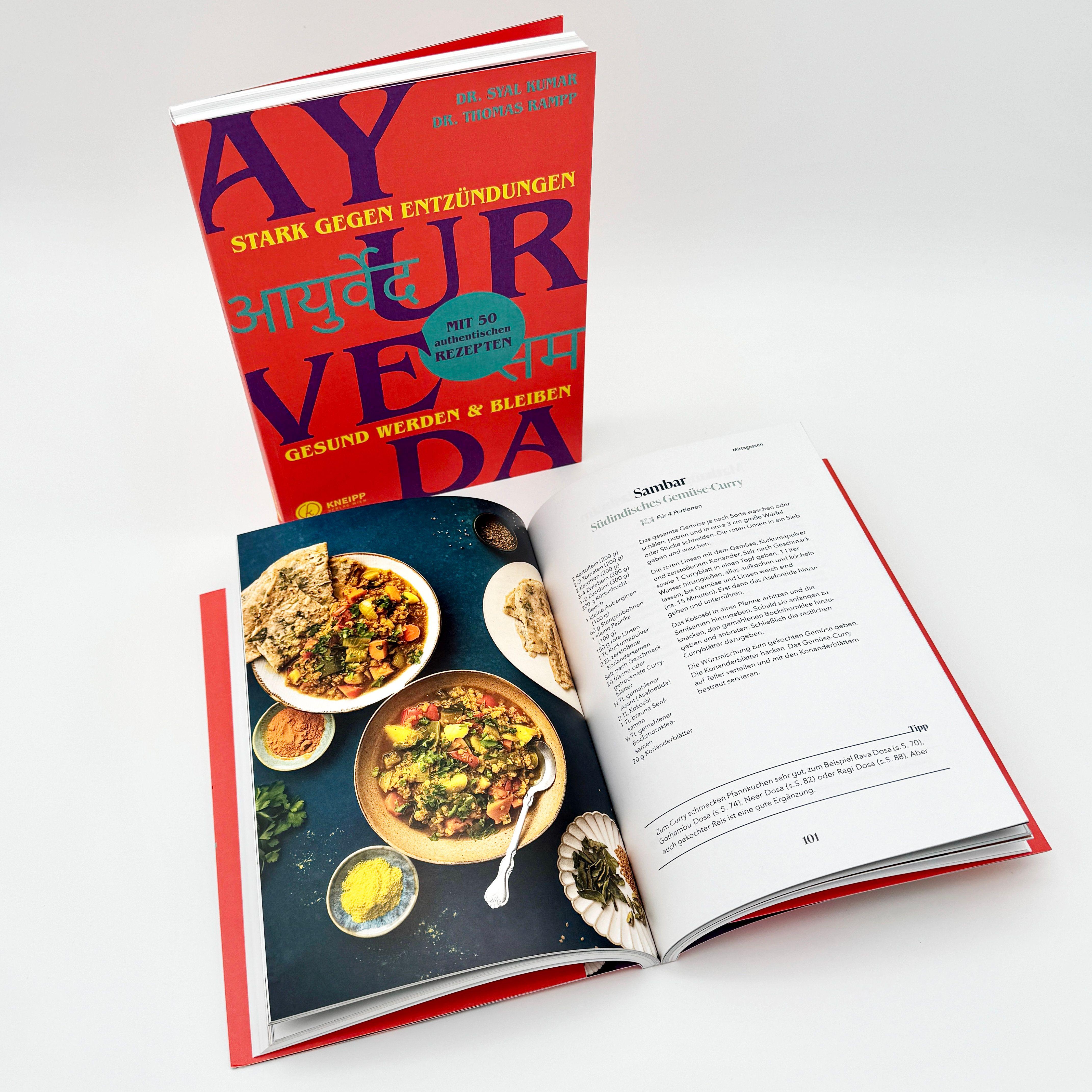 Beispielinhalt (Bild) Ayurveda - stark gegen Entzündungen