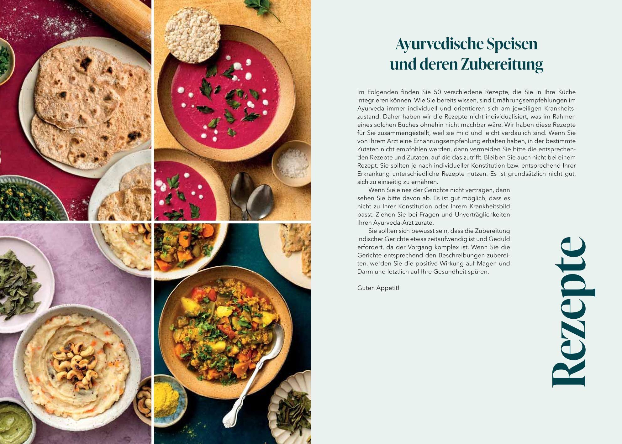 Beispielinhalt (Bild) Ayurveda - stark gegen Entzündungen