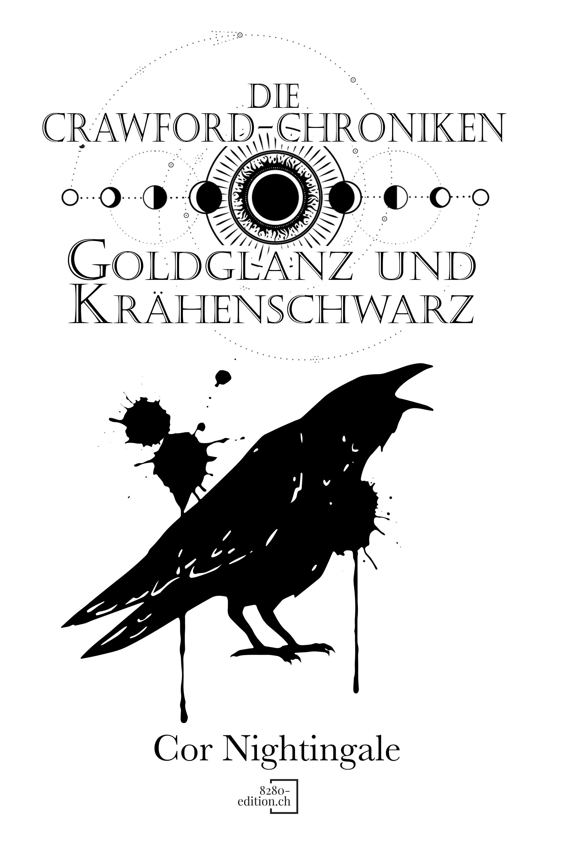 Vorderes Coverbild Goldglanz und Krähenschwarz