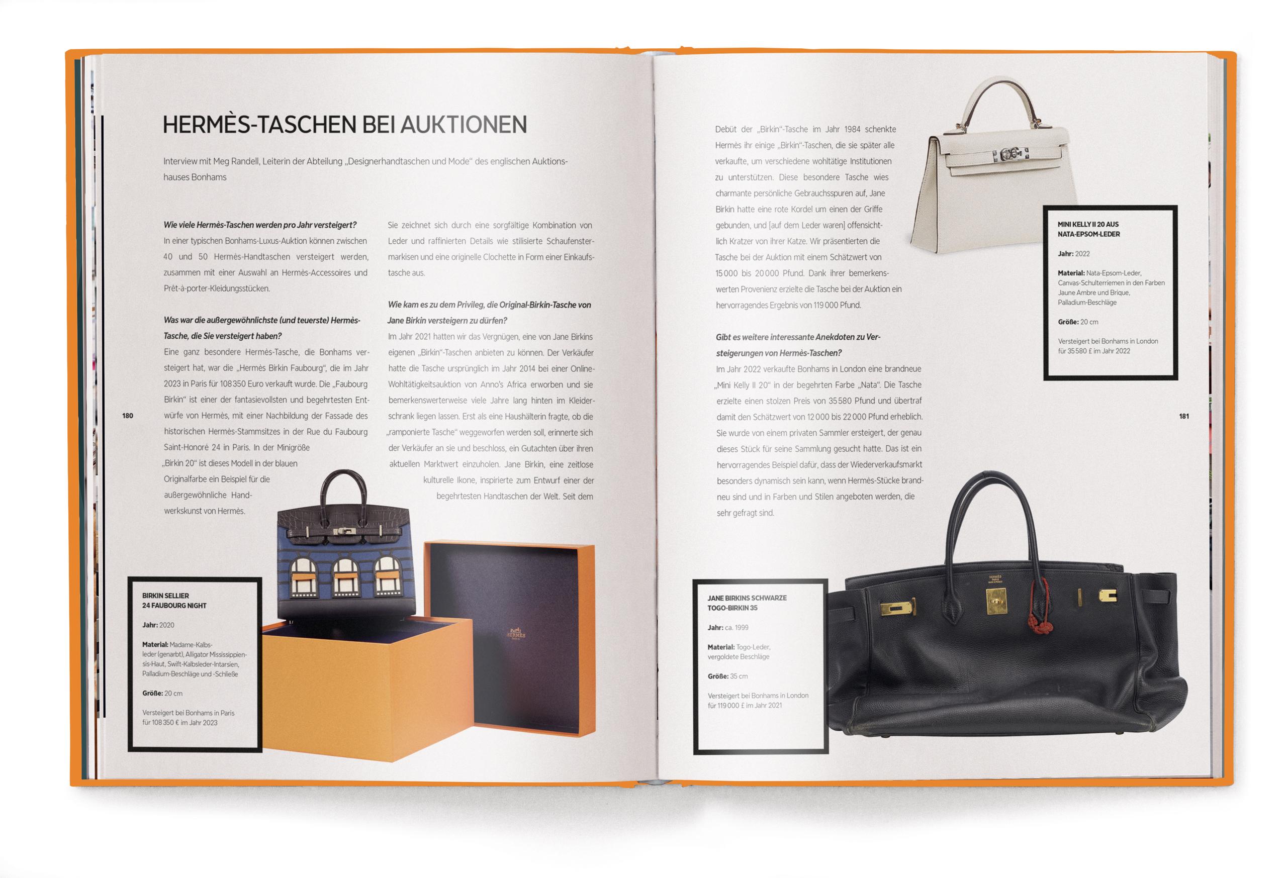 Beispielinhalt (Bild) Hermès Bags: Der ultimative Guide