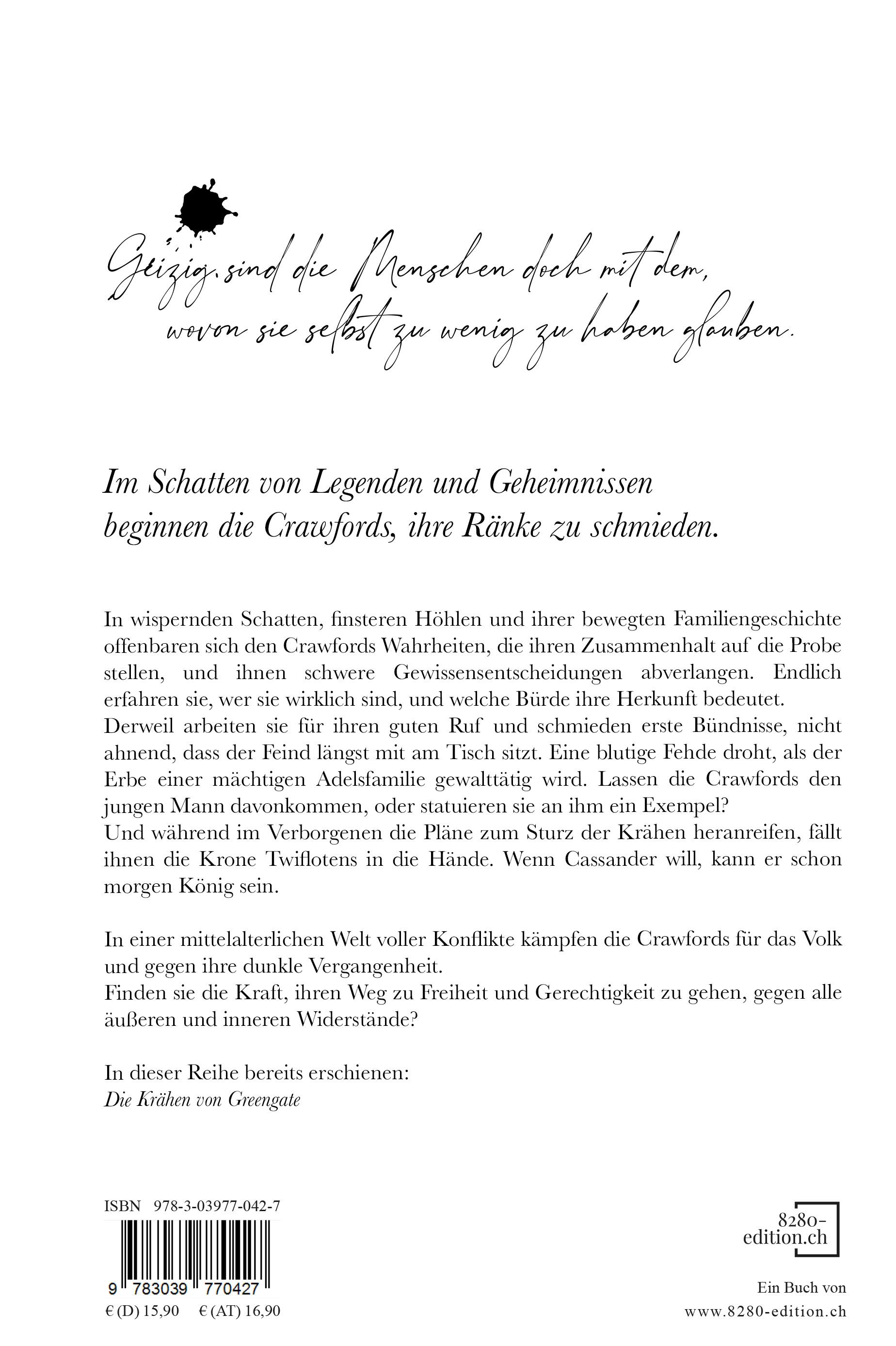 Rückseitencover König Krähe