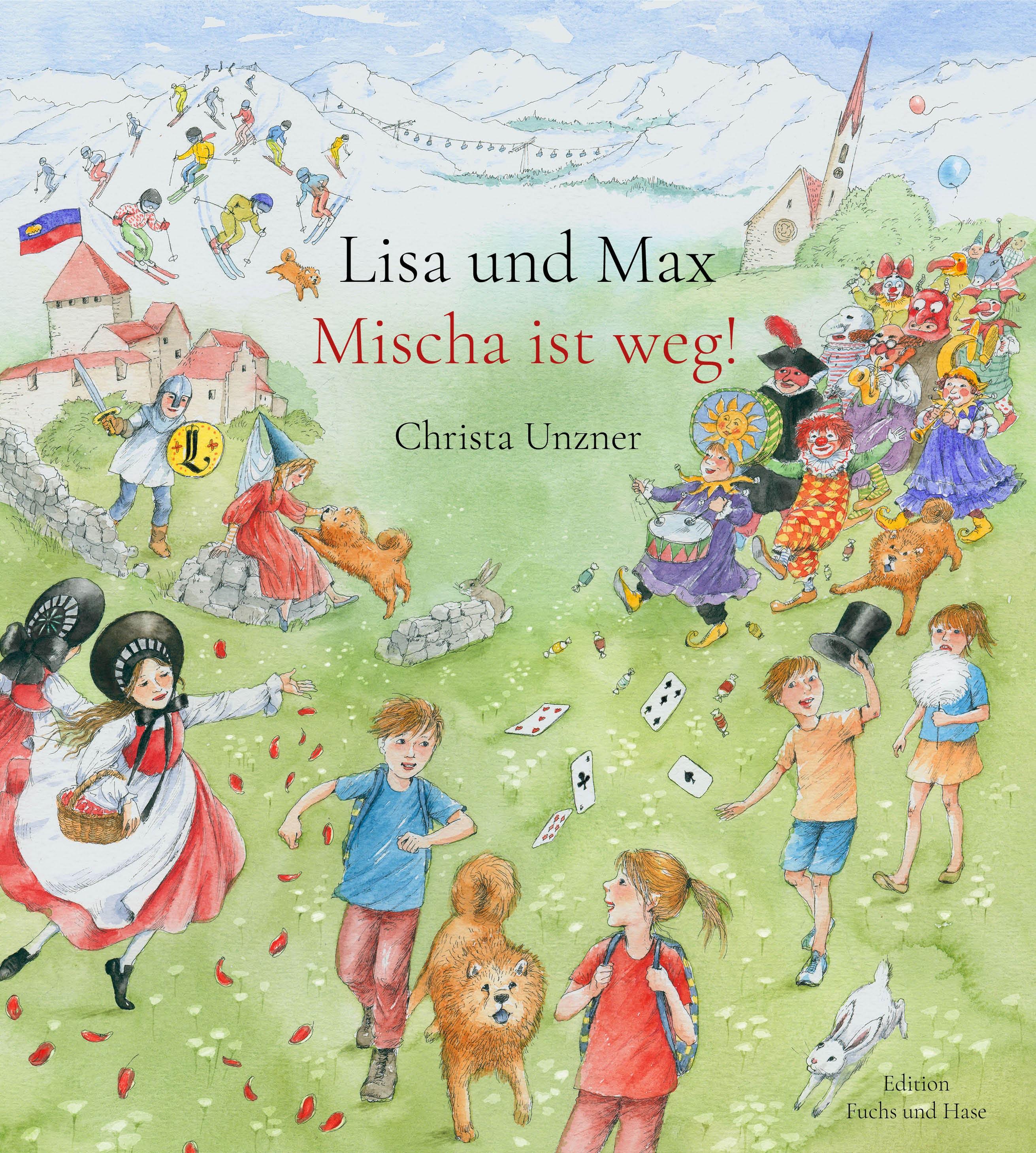 Vorderes Coverbild Lisa und Max. Mischa ist weg!