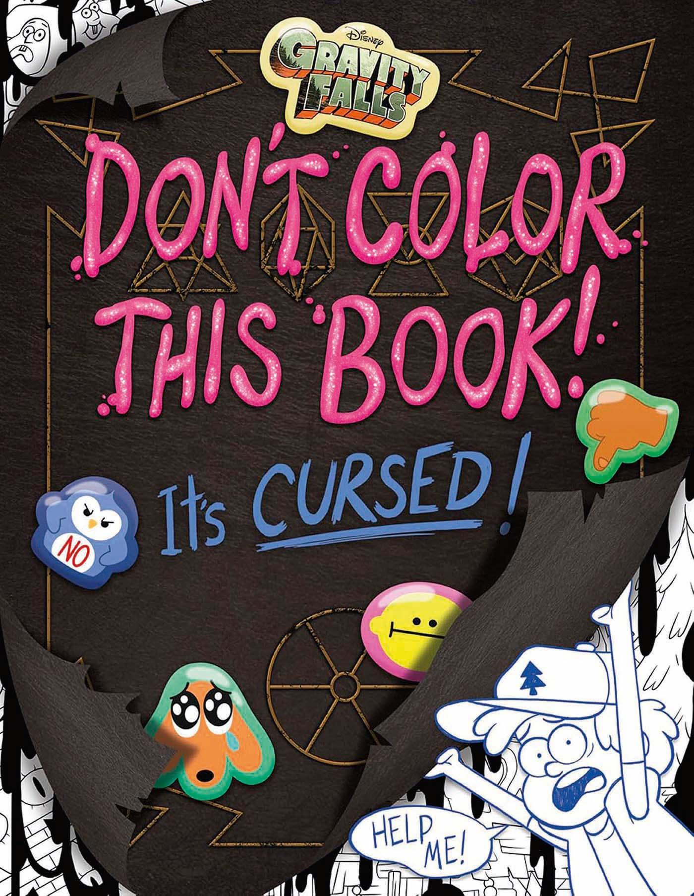 Vorderes Coverbild Willkommen in Gravity Falls - Malt nicht in dieses Buch! Es ist verflucht!