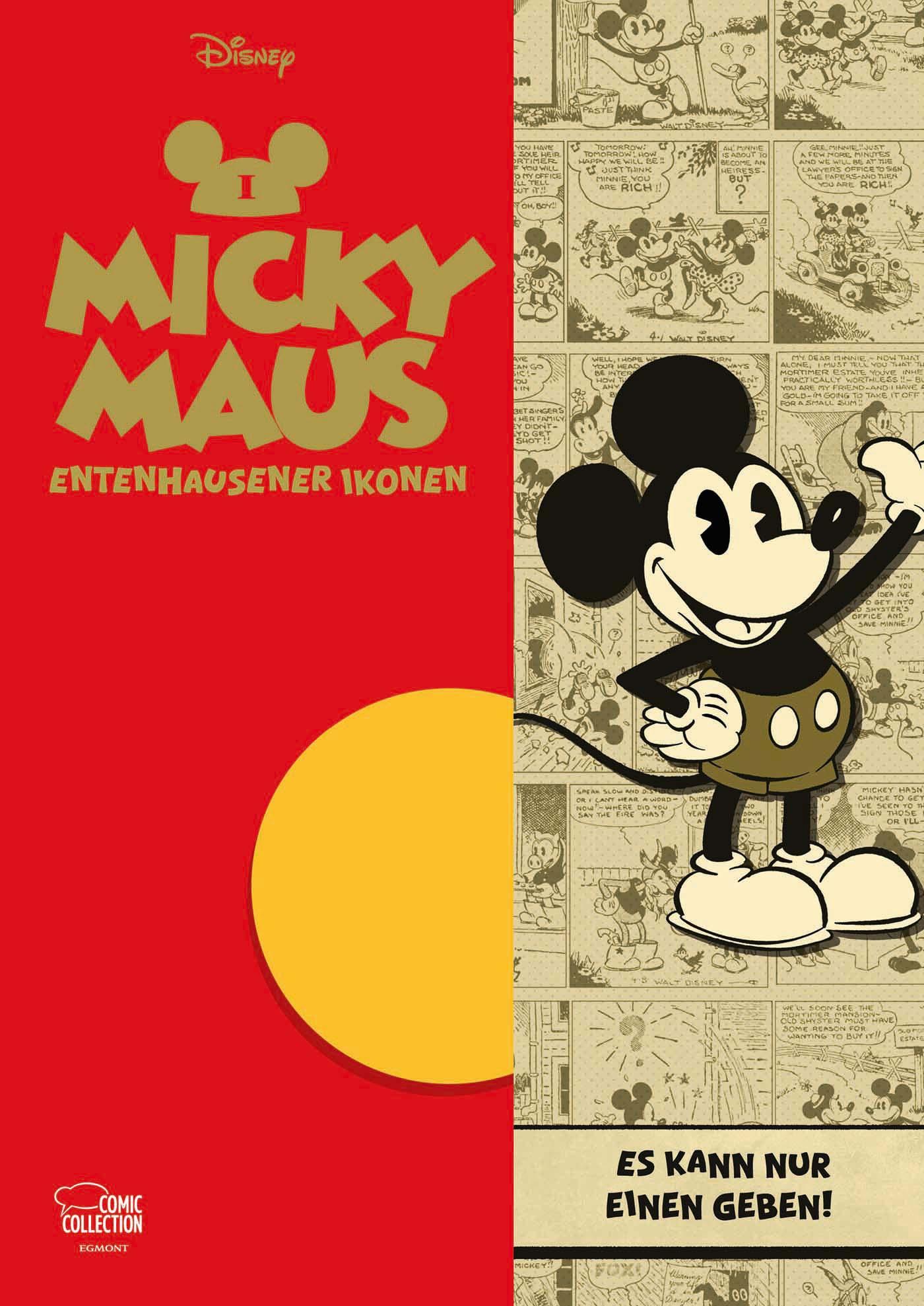 Vorderes Coverbild Entenhausener Ikonen - Micky Maus I