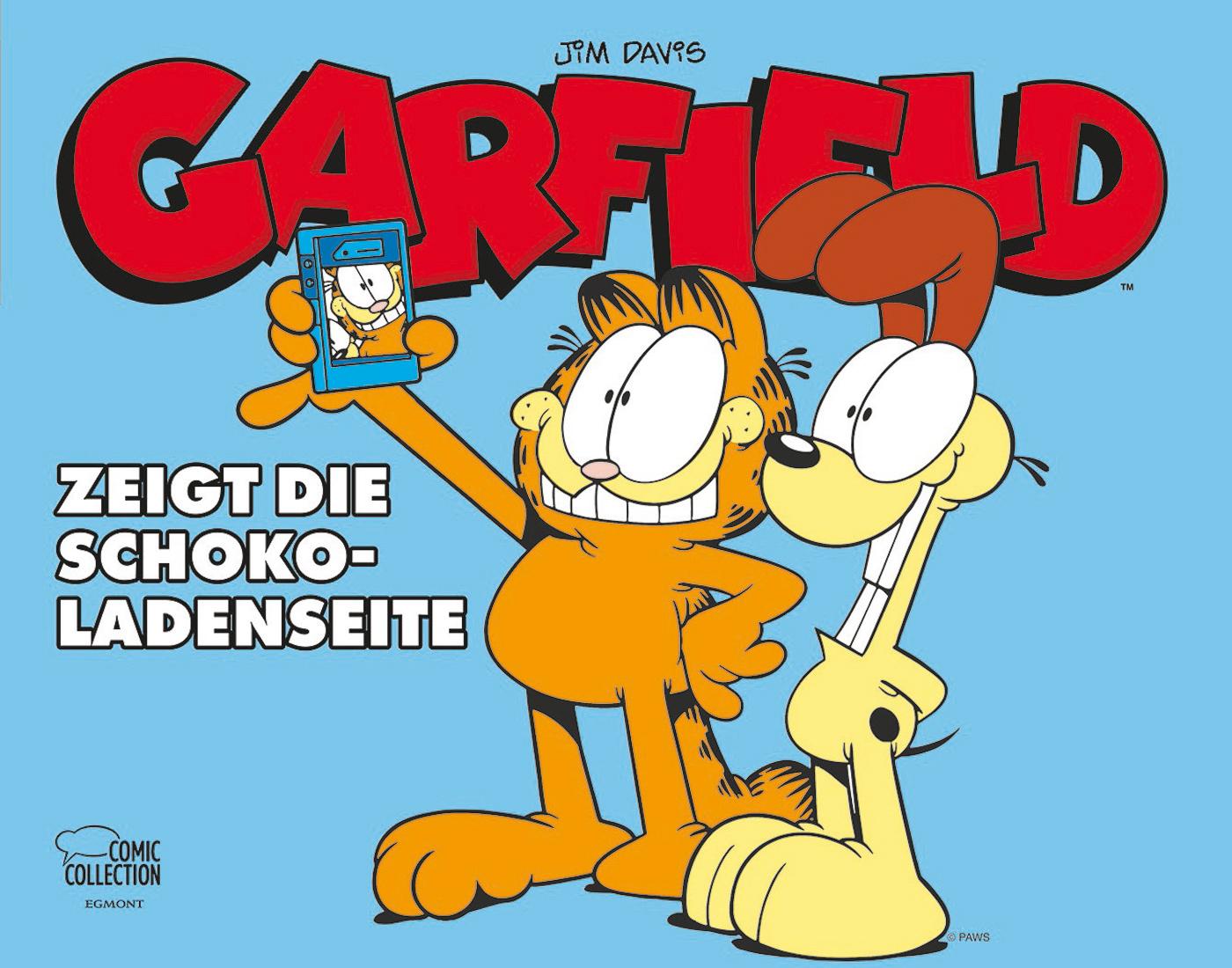 Vorderes Coverbild Garfield - zeigt die Schokoladenseite