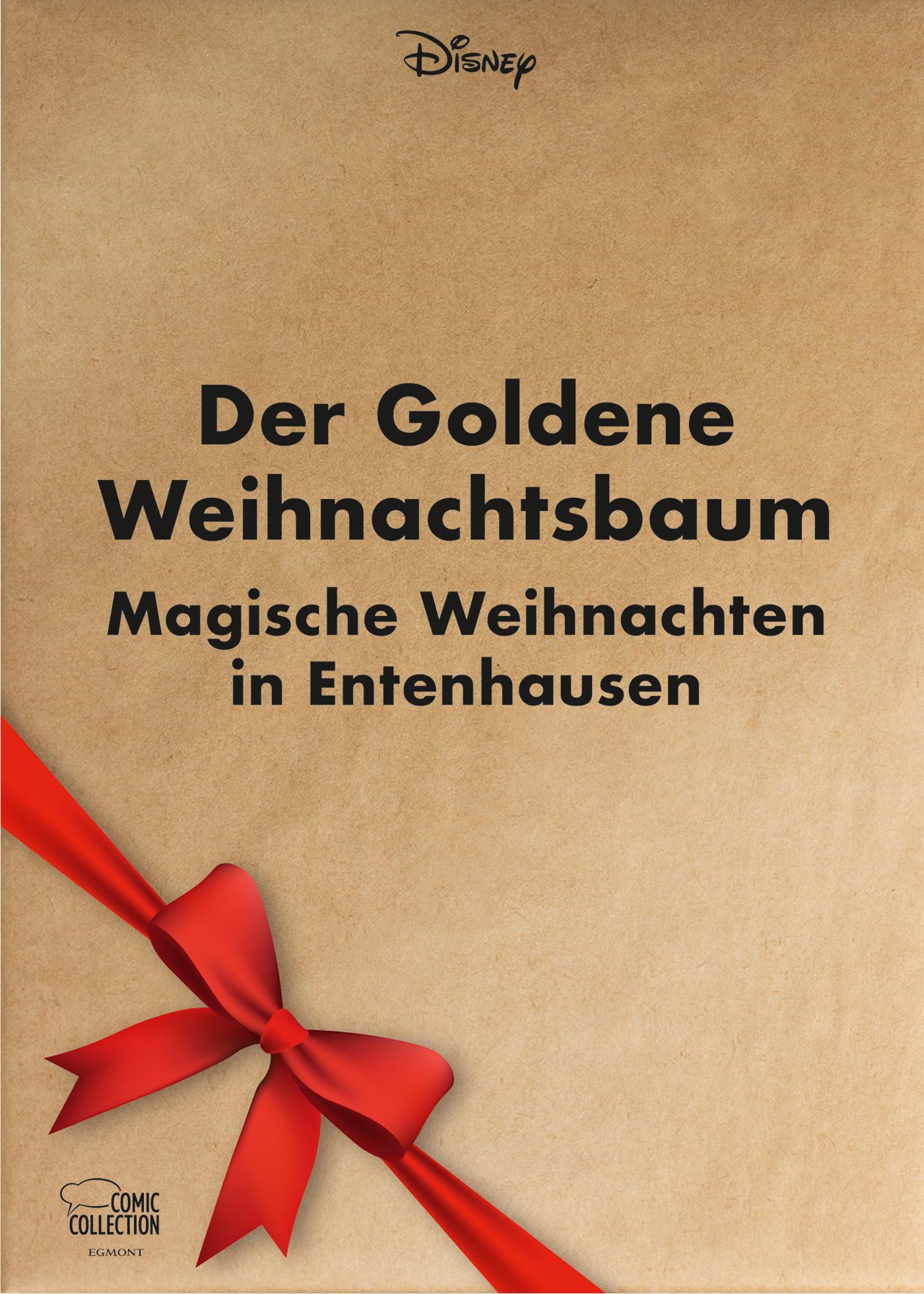 Vorderes Coverbild Der Goldene Weihnachtsbaum - Magische Weihnachten in Entenhausen