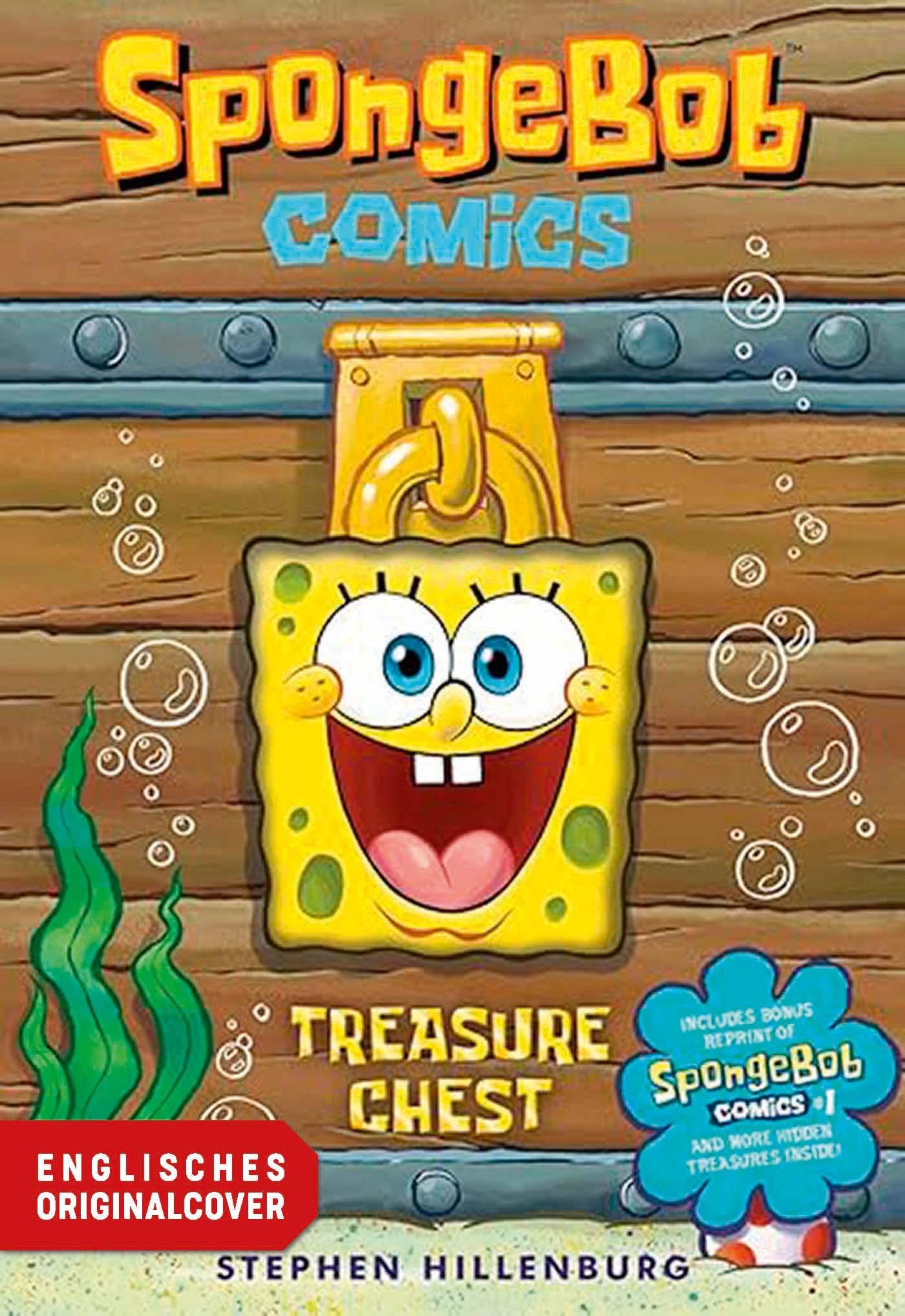 Vorderes Coverbild SpongeBob Comics - Schatzkiste
