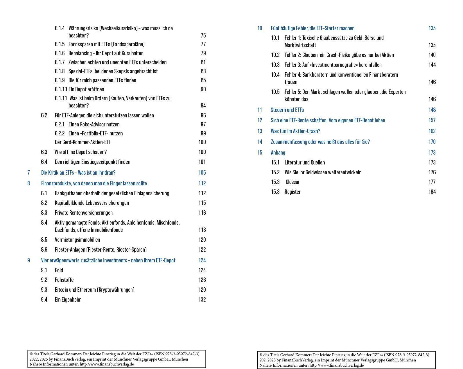 Beispielinhalt (Bild) Der leichte Einstieg in die Welt der ETFs