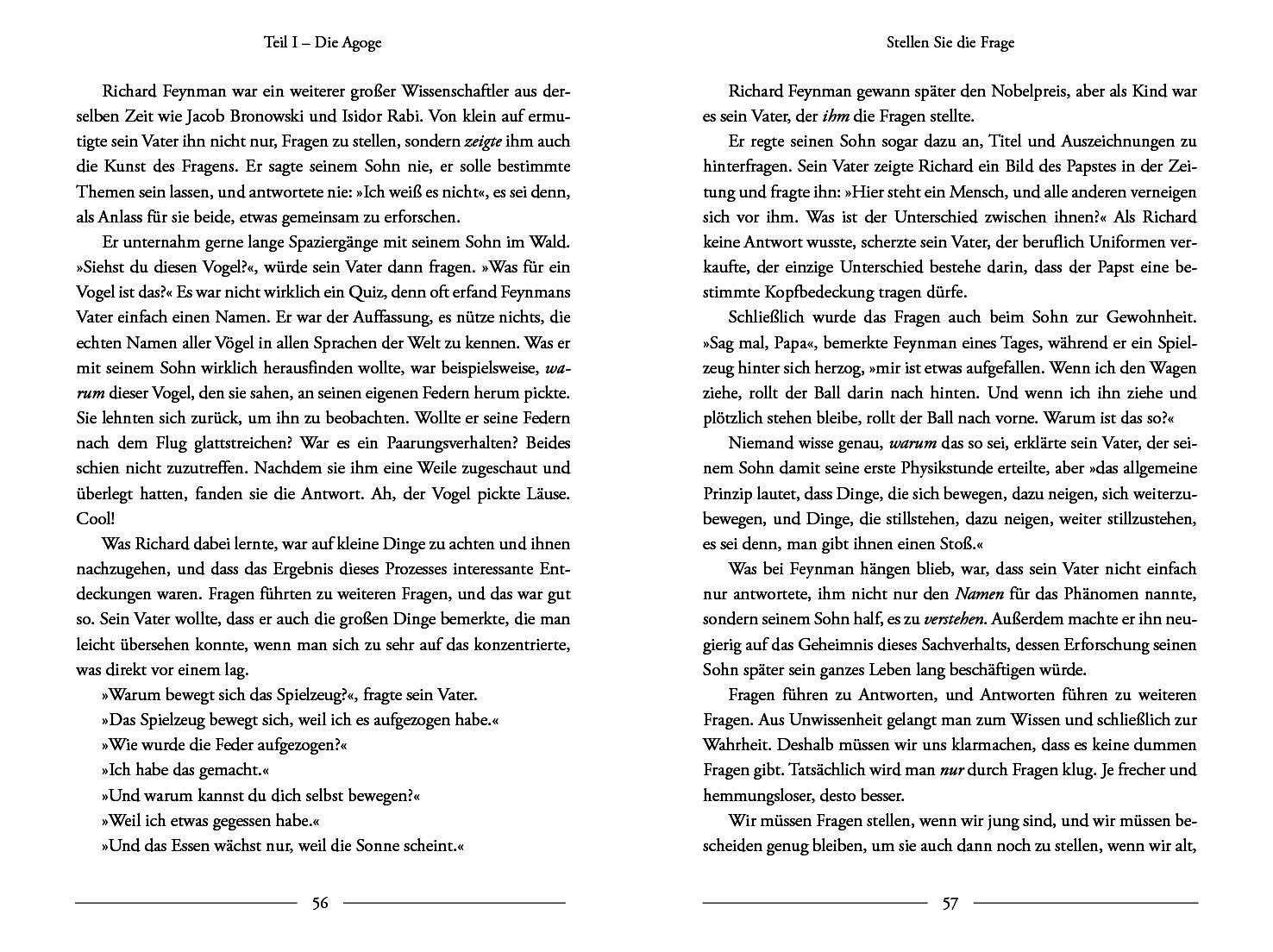 Beispielinhalt (Bild) Weisheit