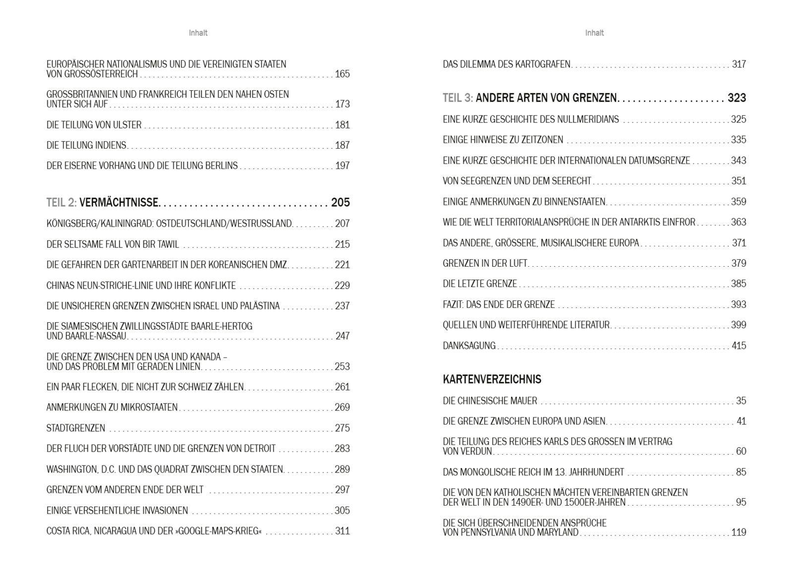 Beispielinhalt (Bild) Die Geschichte der Welt in 47 Grenzen