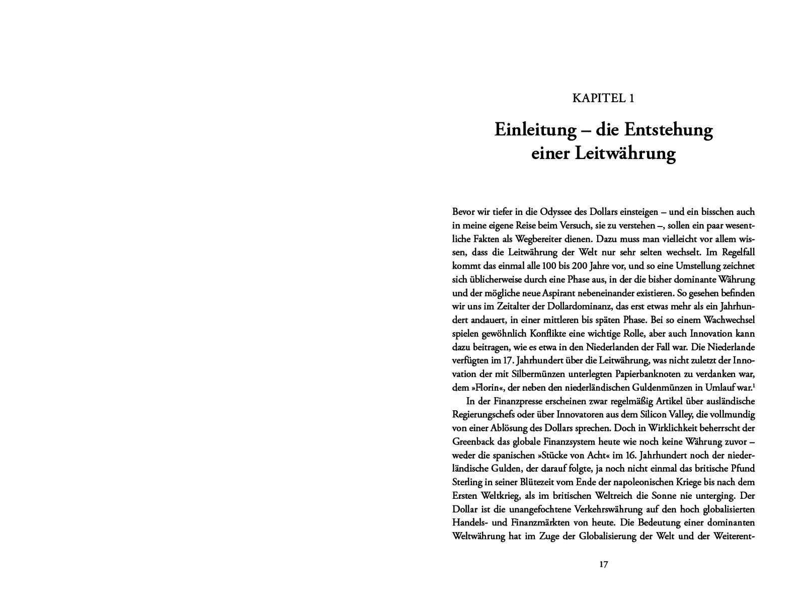 Beispielinhalt (Bild) Our Dollar, your Problem