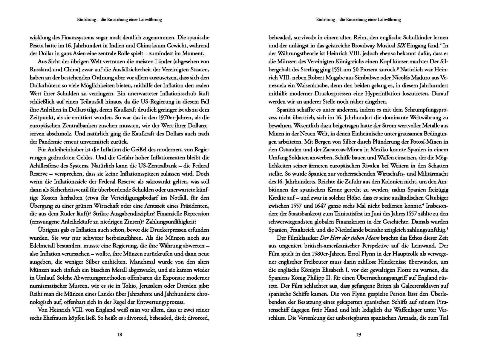 Beispielinhalt (Bild) Our Dollar, your Problem