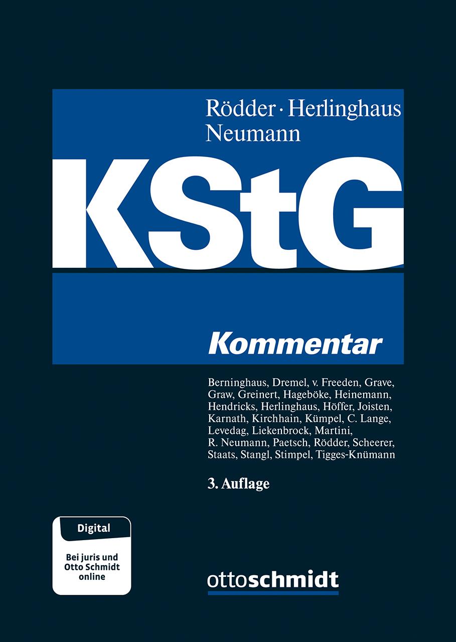 Vorderes Coverbild Körperschaftsteuergesetz (KStG)