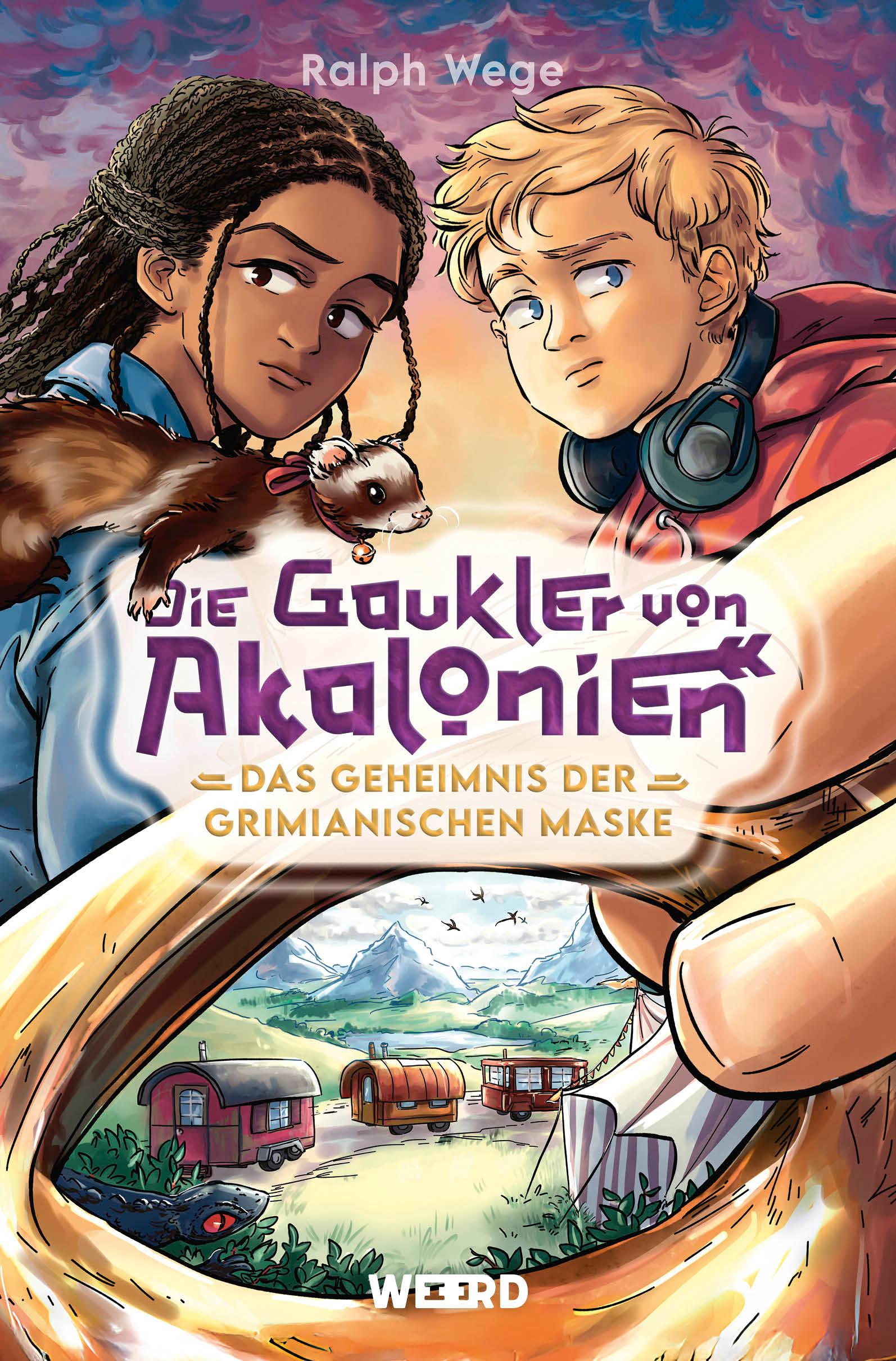 Vorderes Coverbild Die Gaukler von Akalonien