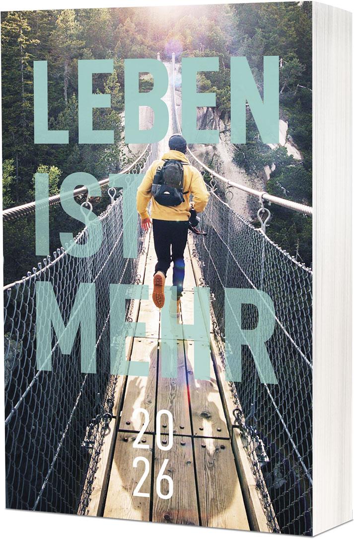 Vorderes Coverbild Leben ist mehr 2026 - Paperback