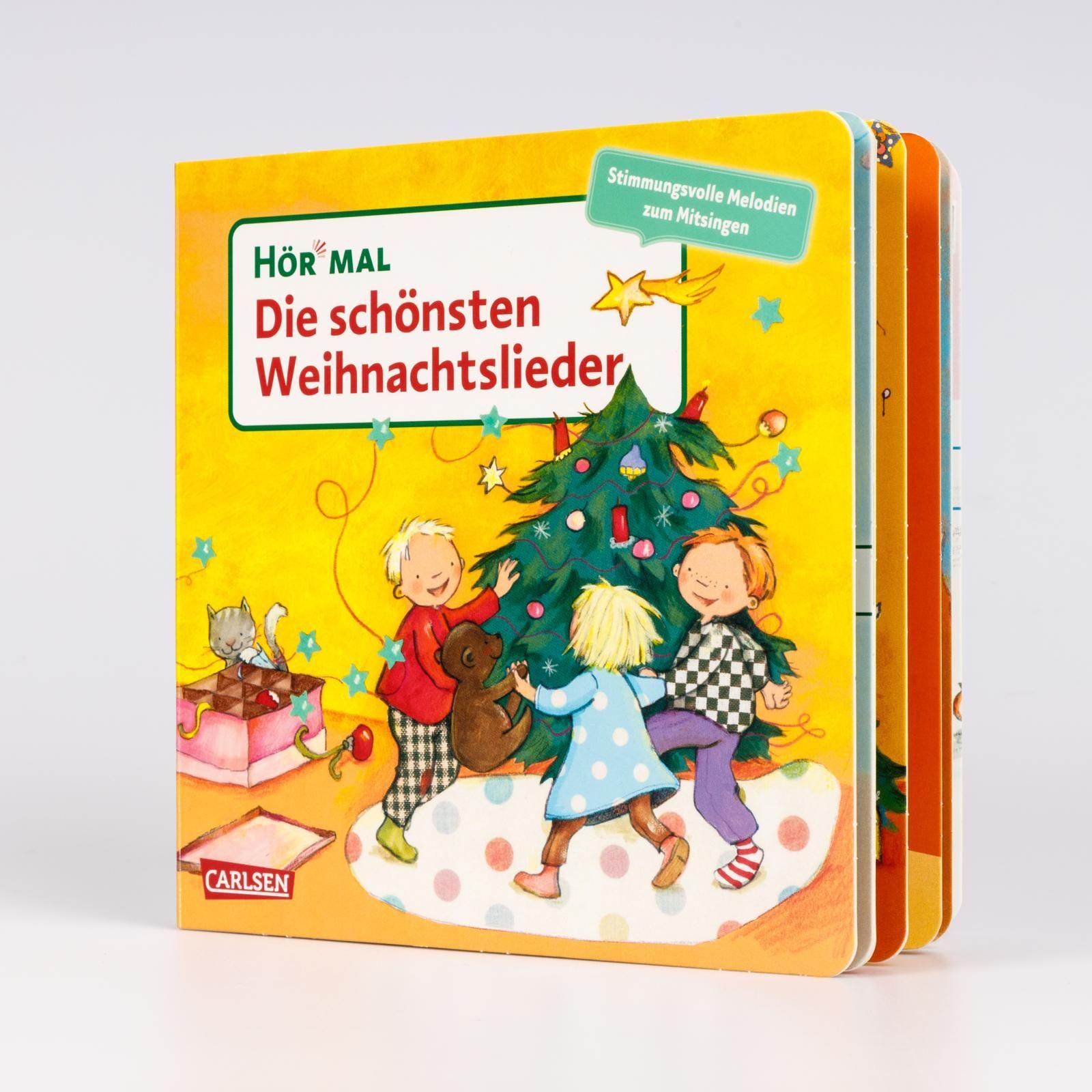 Beispielinhalt (Bild) Hör mal (Soundbuch):  Die schönsten Weihnachtslieder